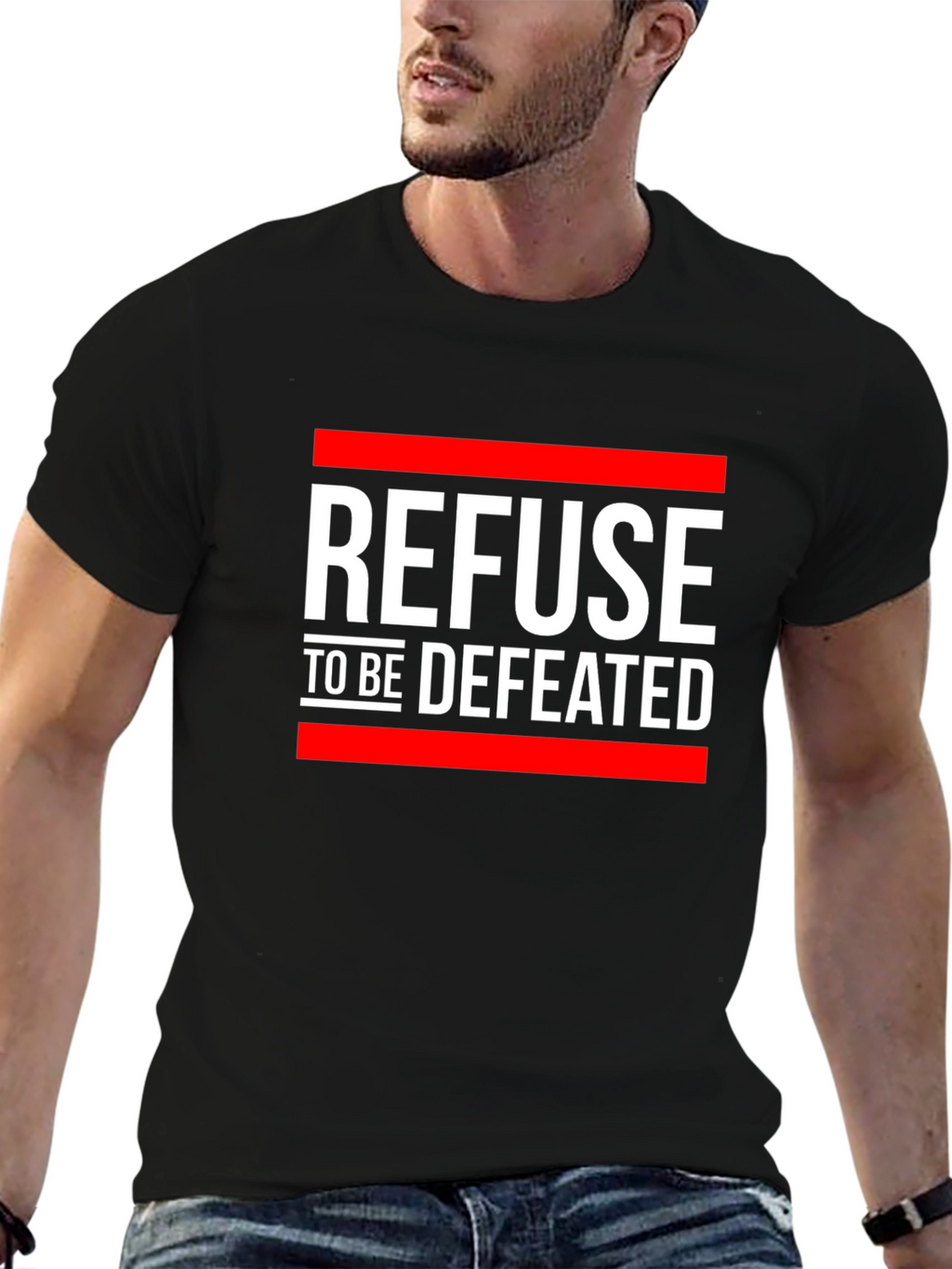 Refuse to be Defeated Graphic Tee
