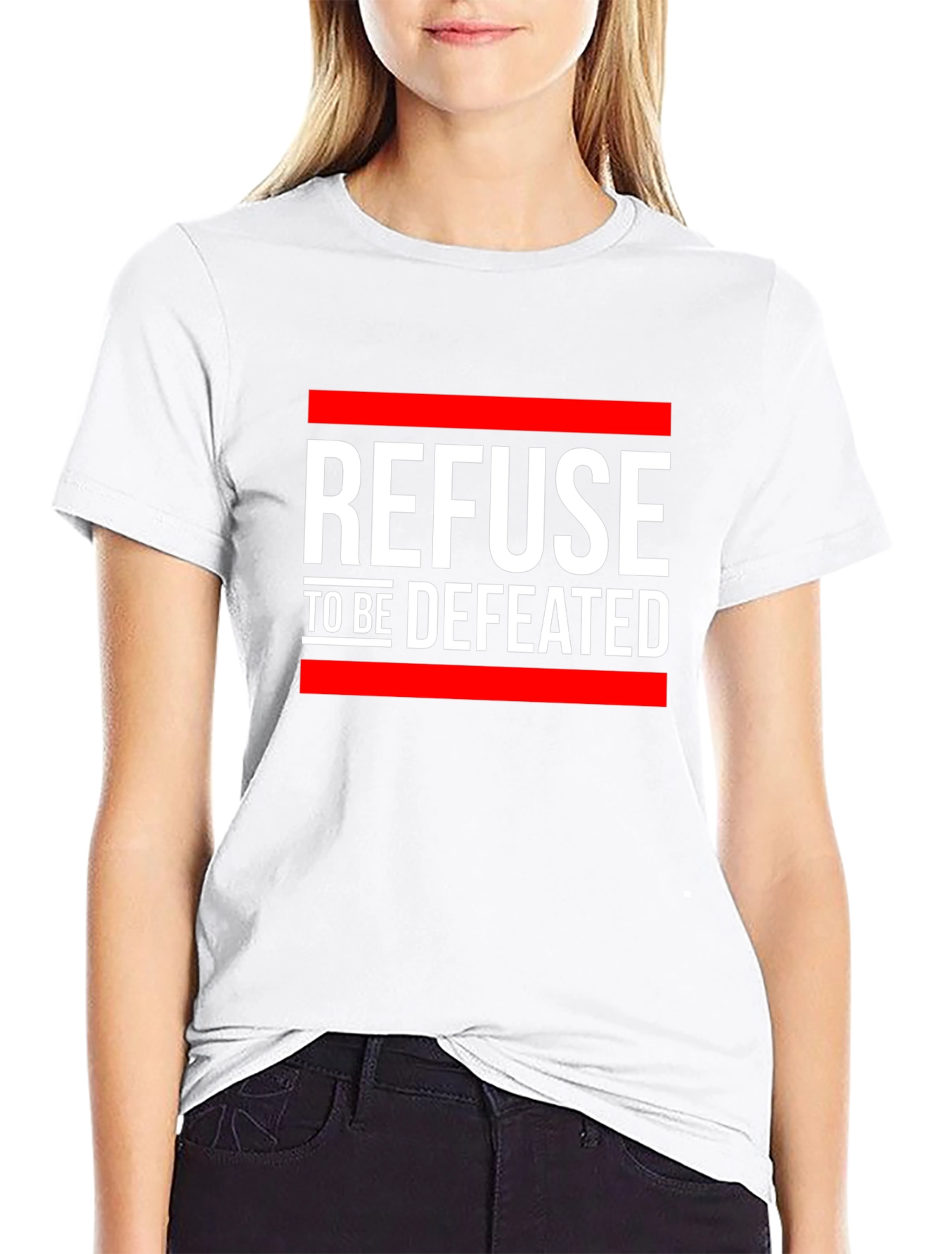 Refuse to be Defeated Graphic Tee