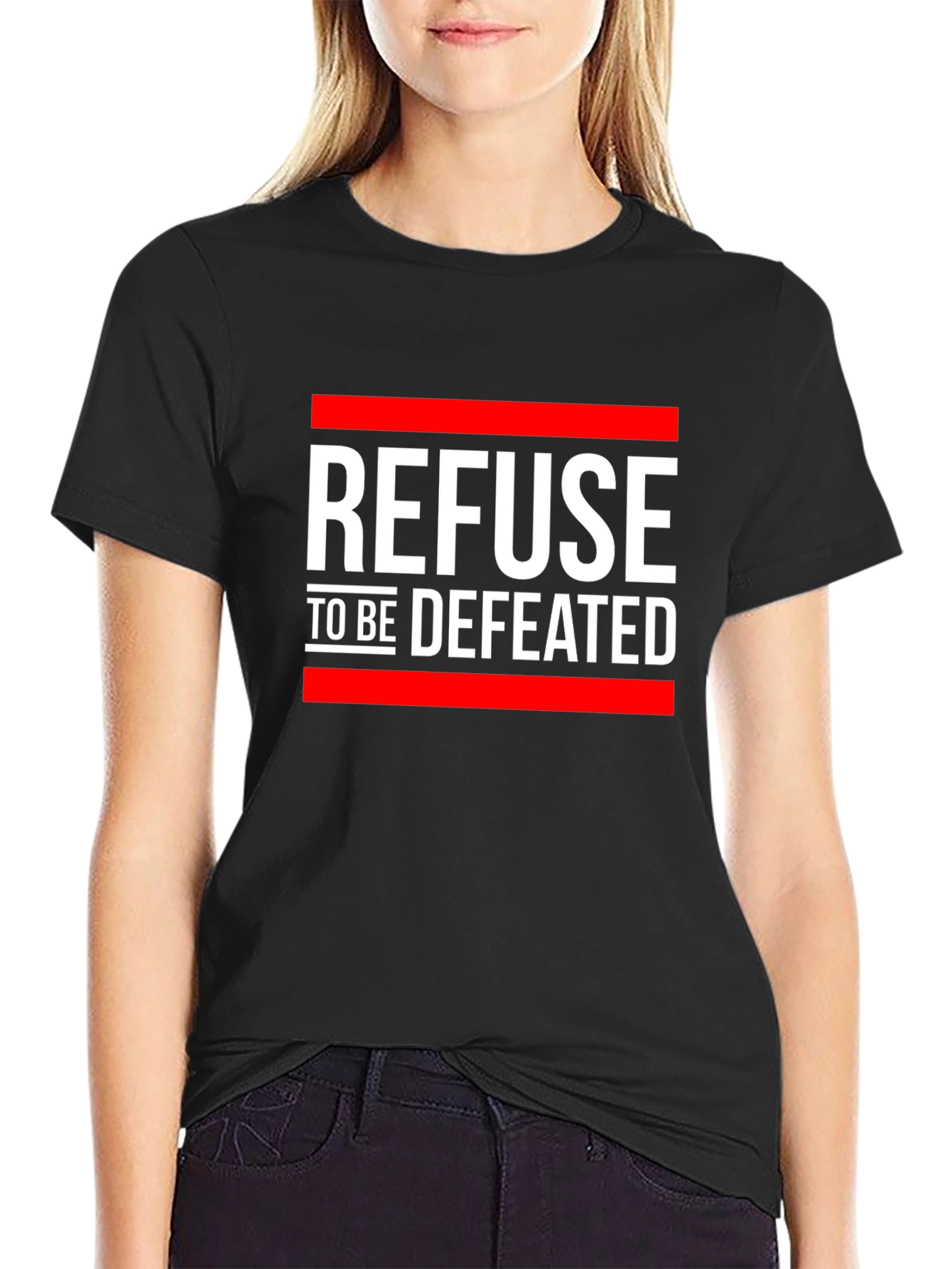 Refuse to be Defeated Graphic Tee
