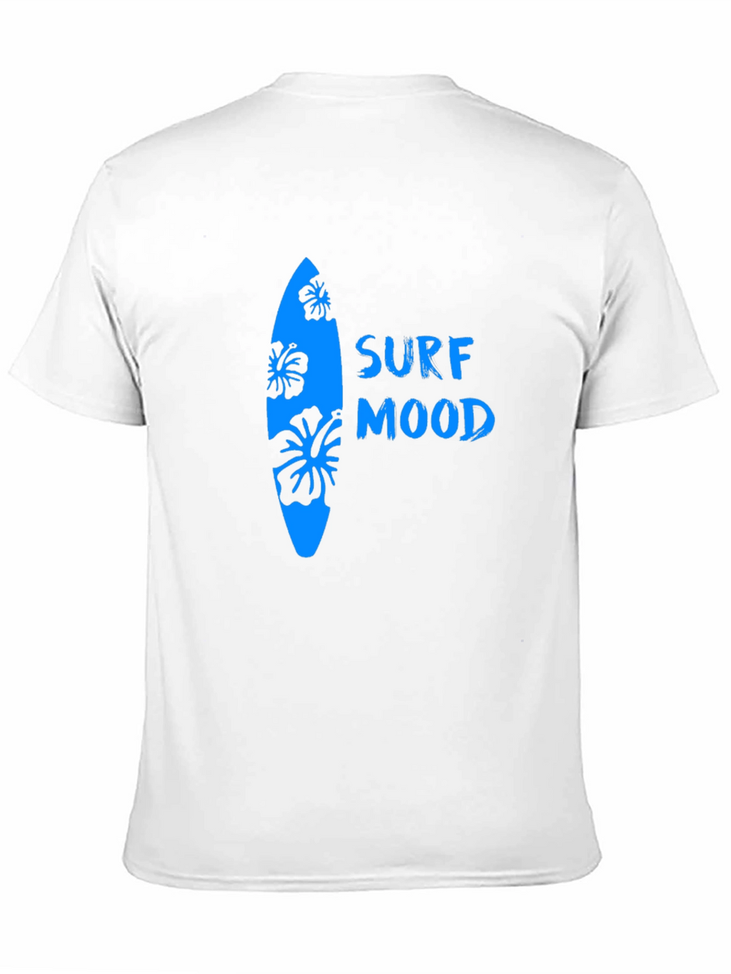 Surf Mood Graphic Tee - Black Cotton T-Shirt