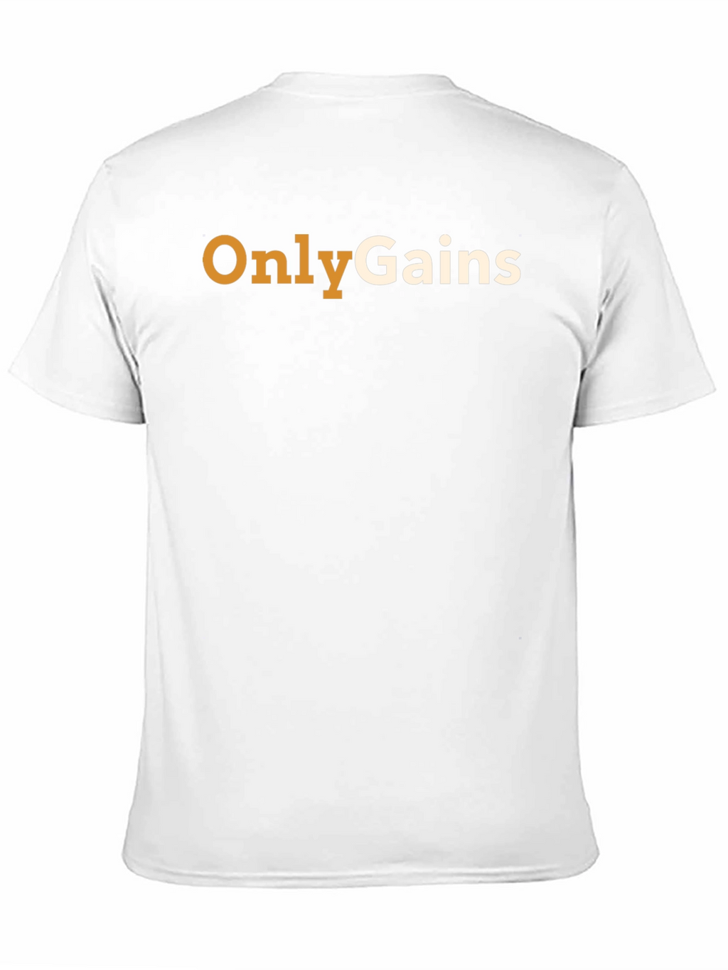 Only Gains Black Cotton T-Shirt