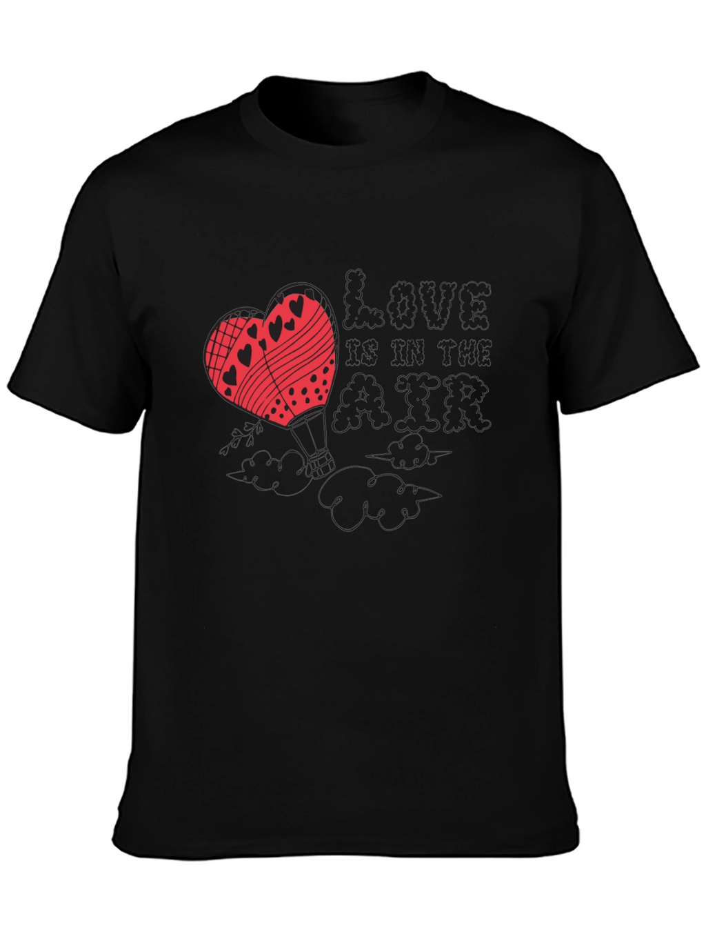 Love Air Hot Air Balloon Graphic Tee