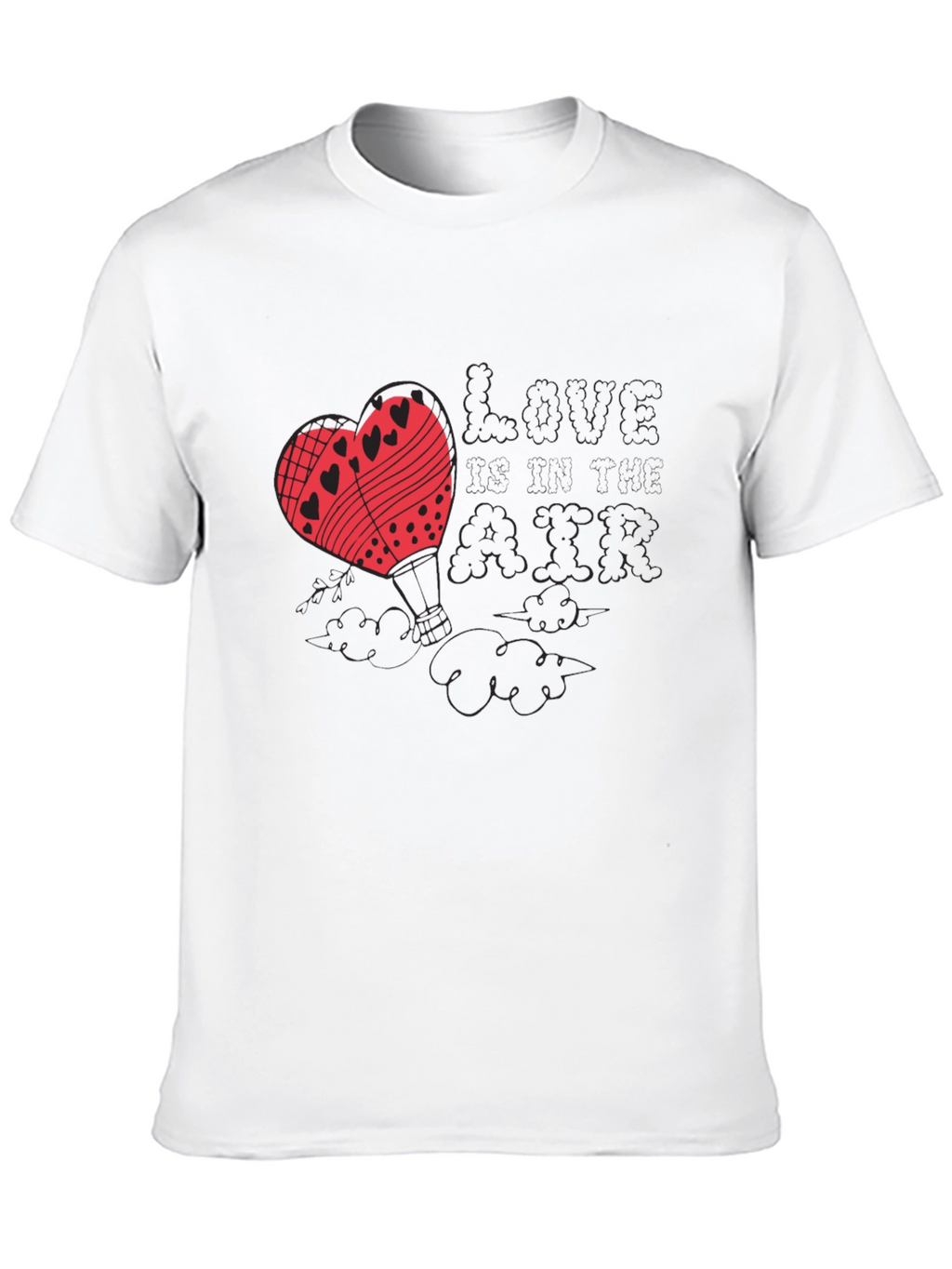Love Air Hot Air Balloon Graphic Tee