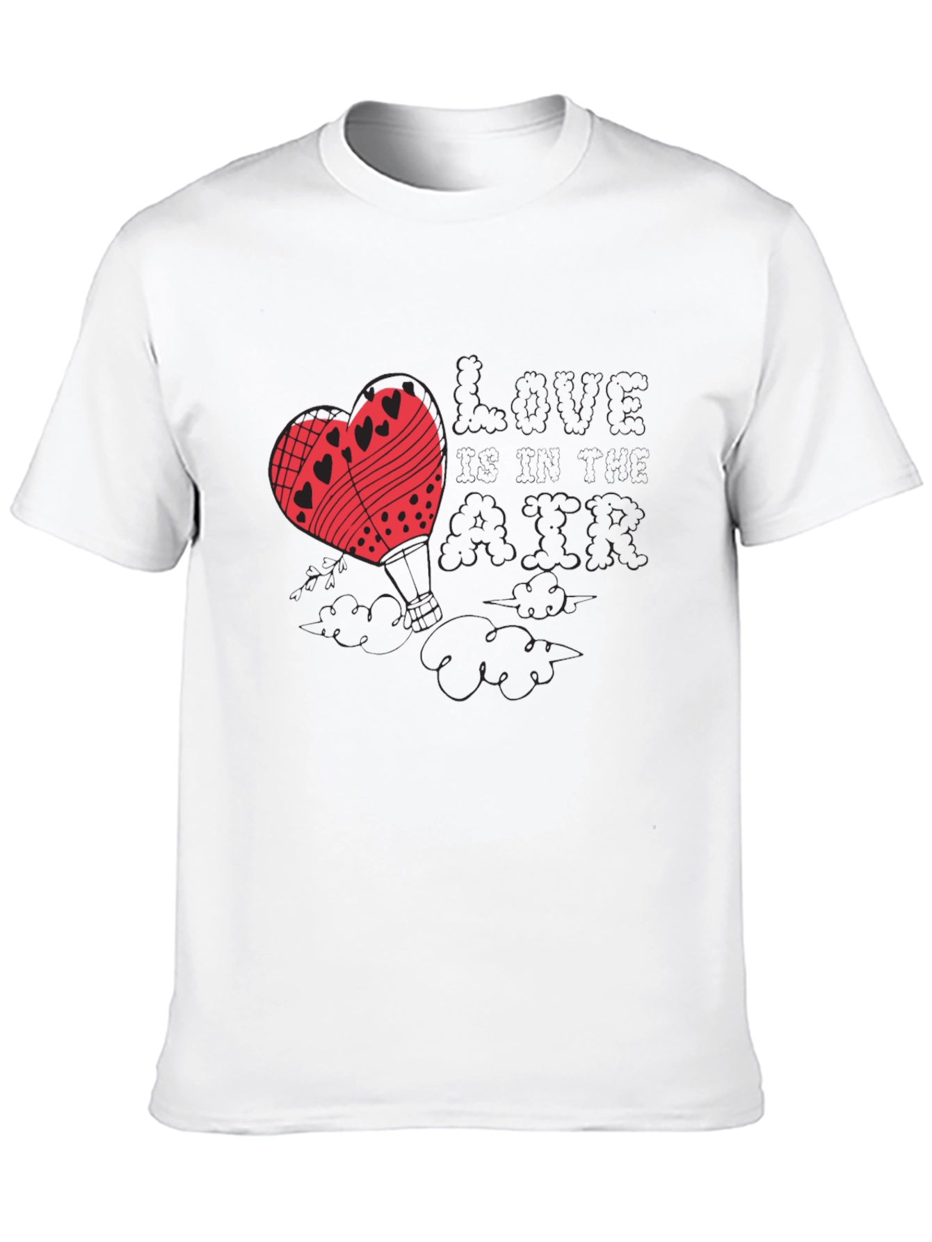 Love Air Hot Air Balloon Graphic Tee