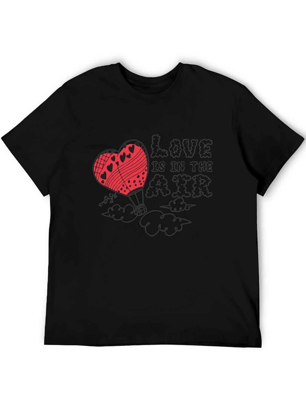 Love Air Hot Air Balloon Graphic Tee