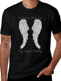 Watched Over By My Angel Family T-Shirt