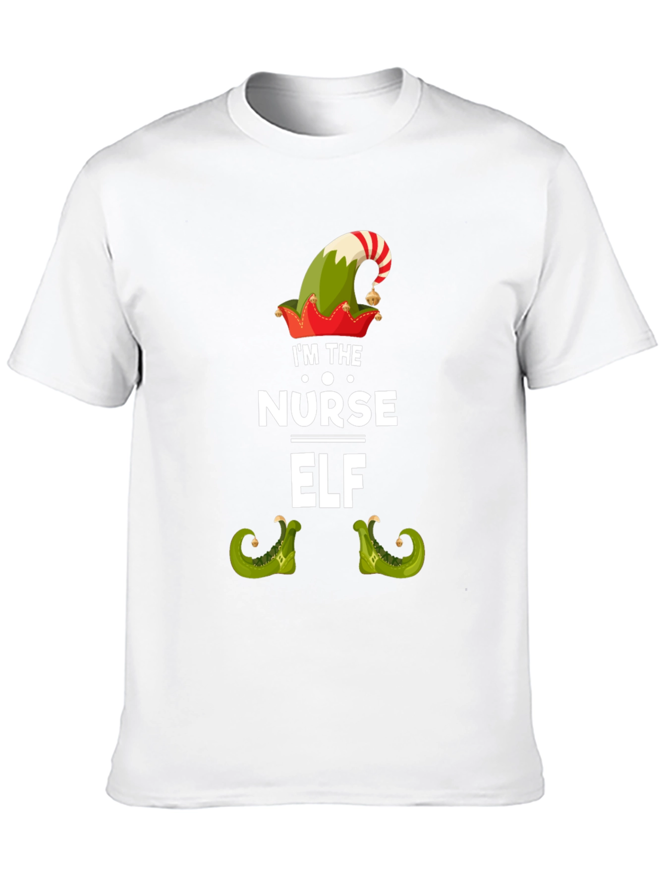 Im the Nurse Elf Christmas T-Shirt