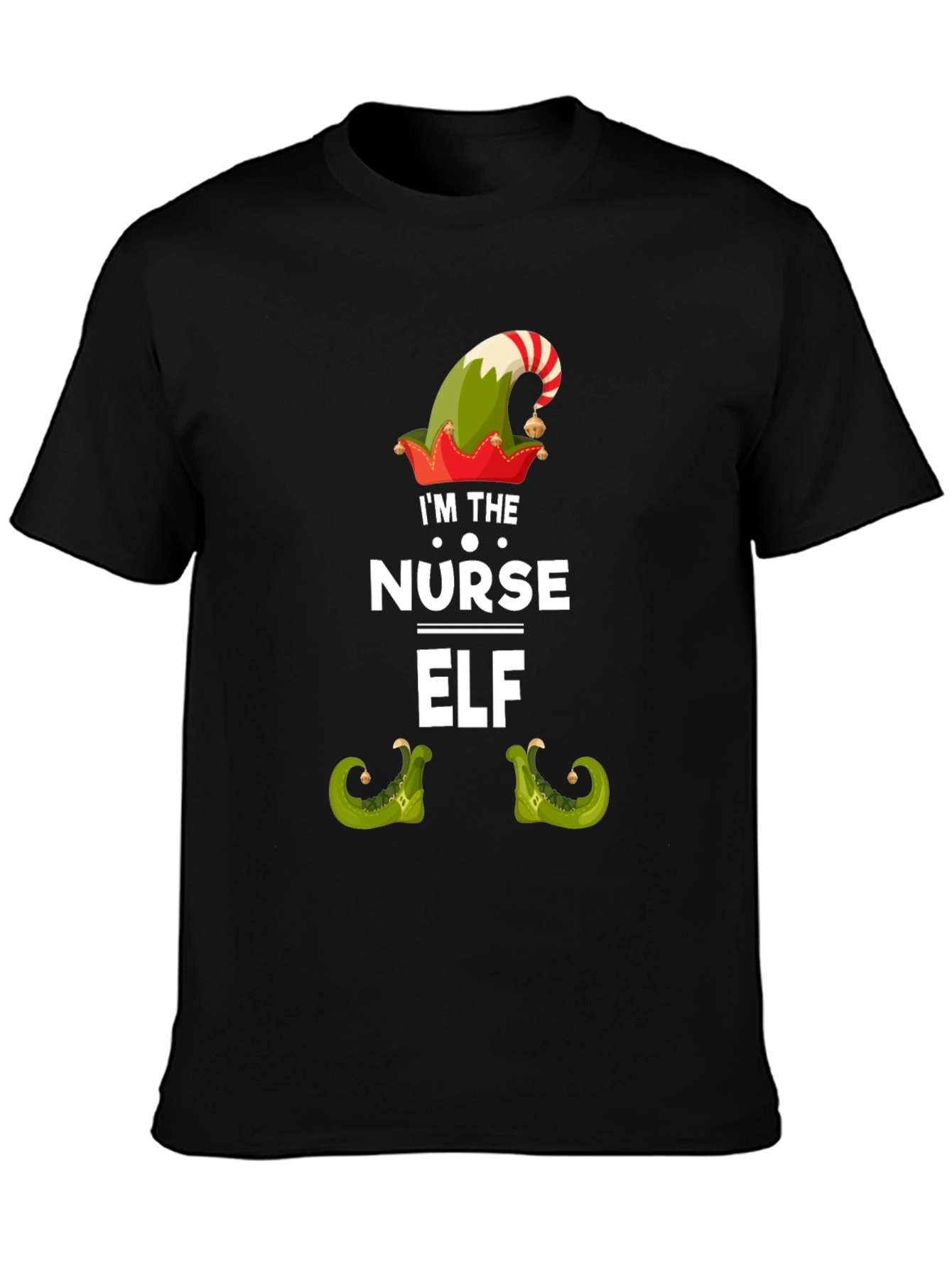 Im the Nurse Elf Christmas T-Shirt