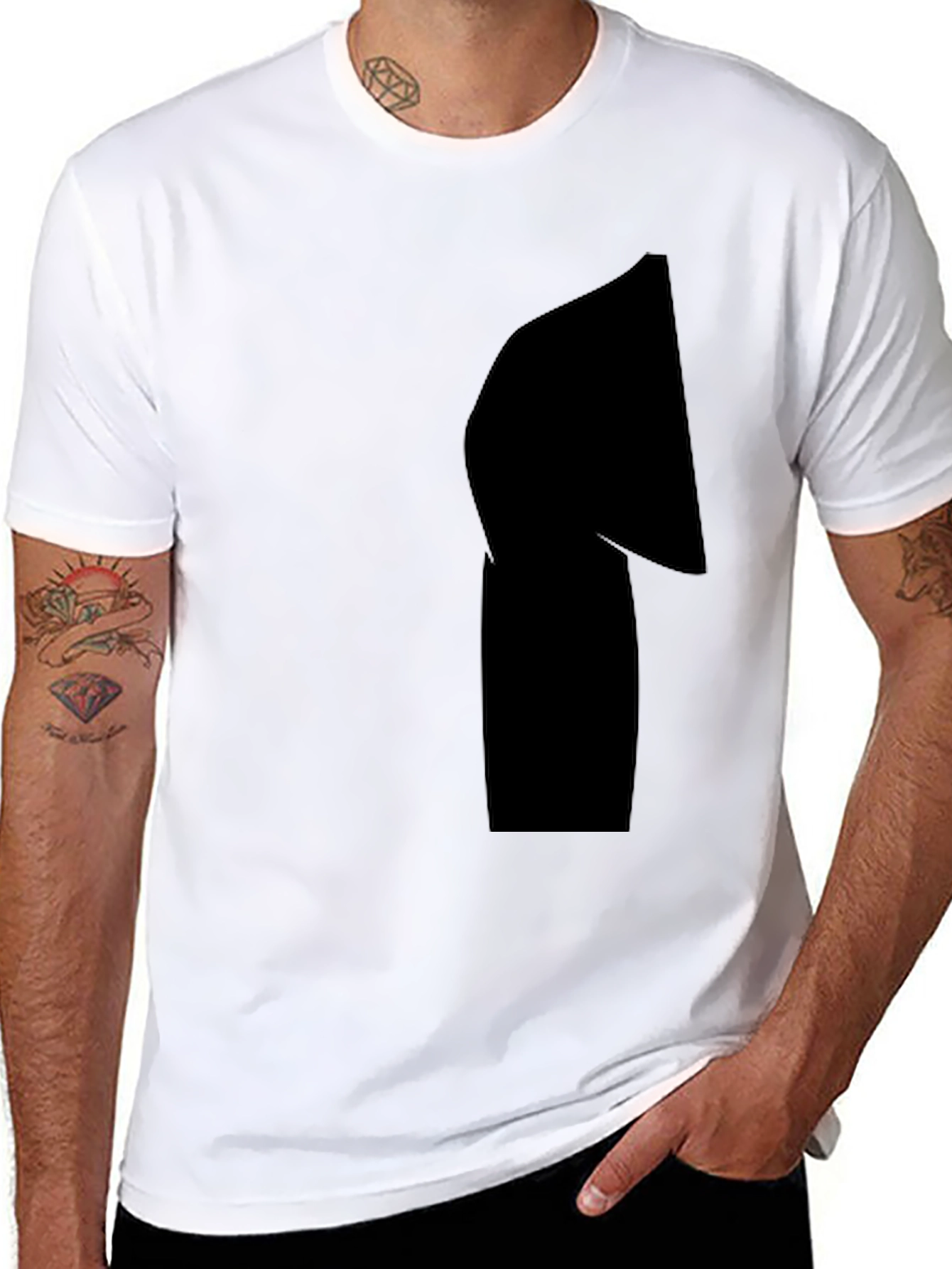 Classic Black T-Shirt - Everyday Wear