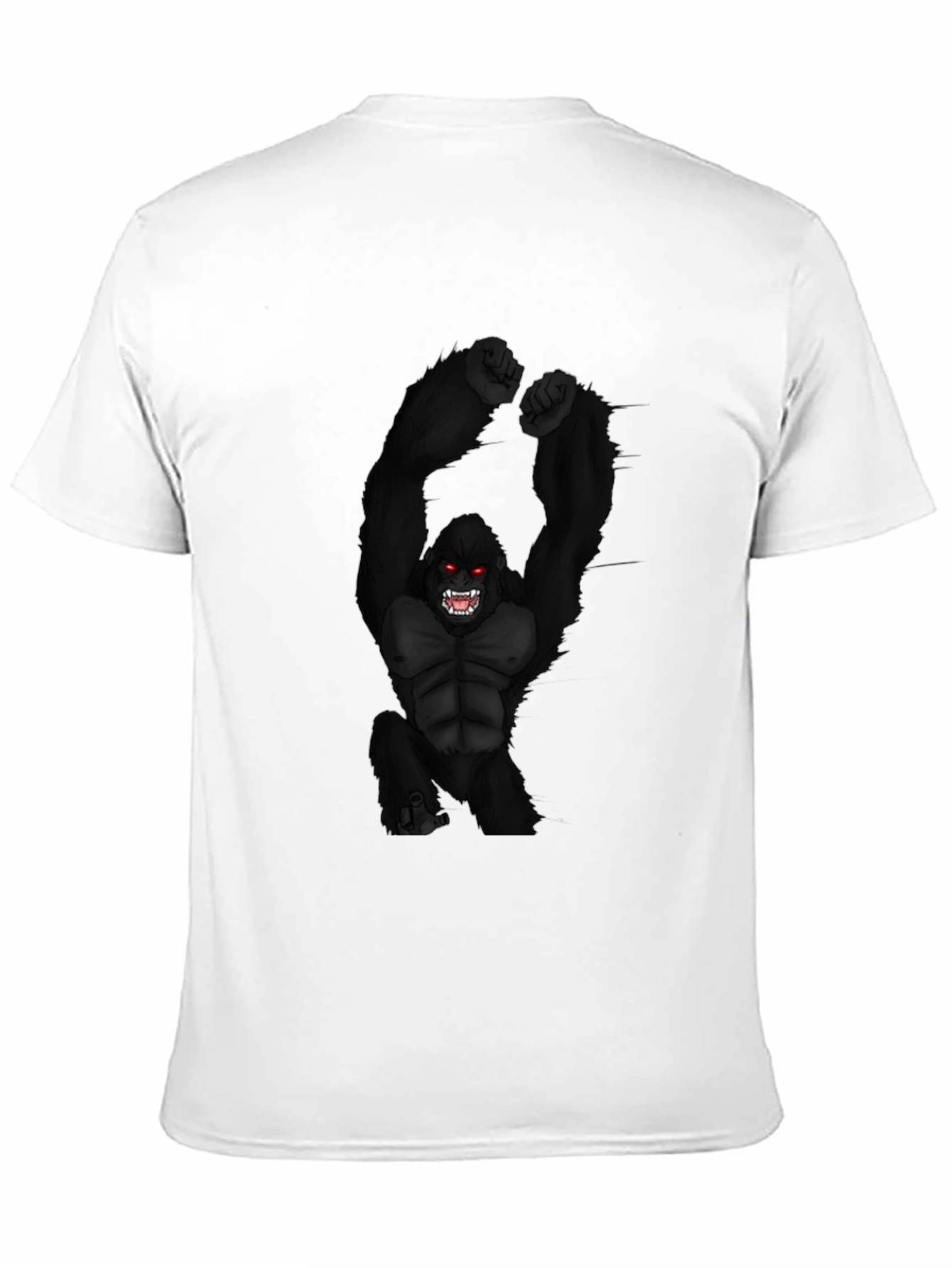 Primal Rage Gorilla Graphic Tee - Black