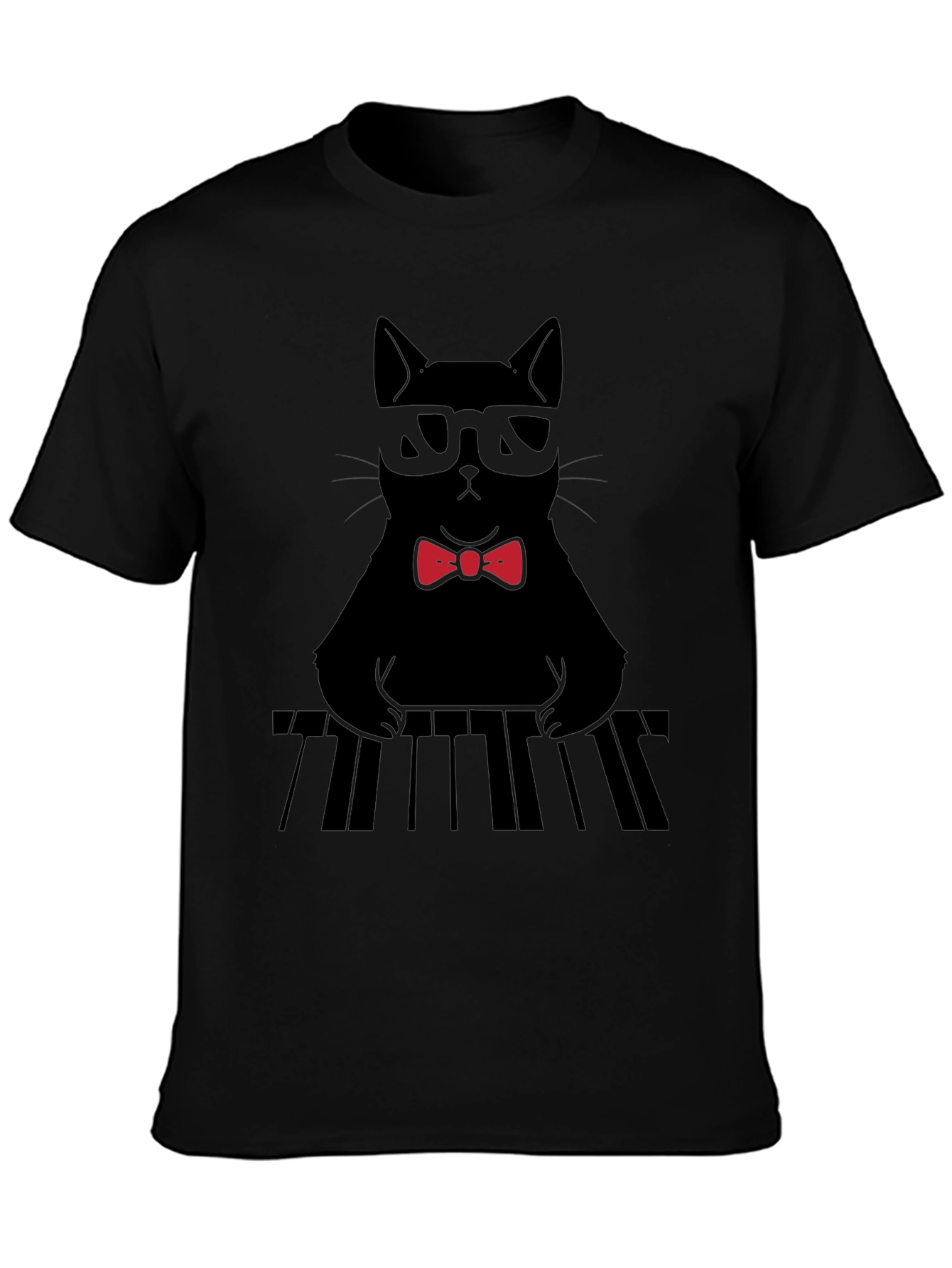 Cool Cat Musician T-Shirt