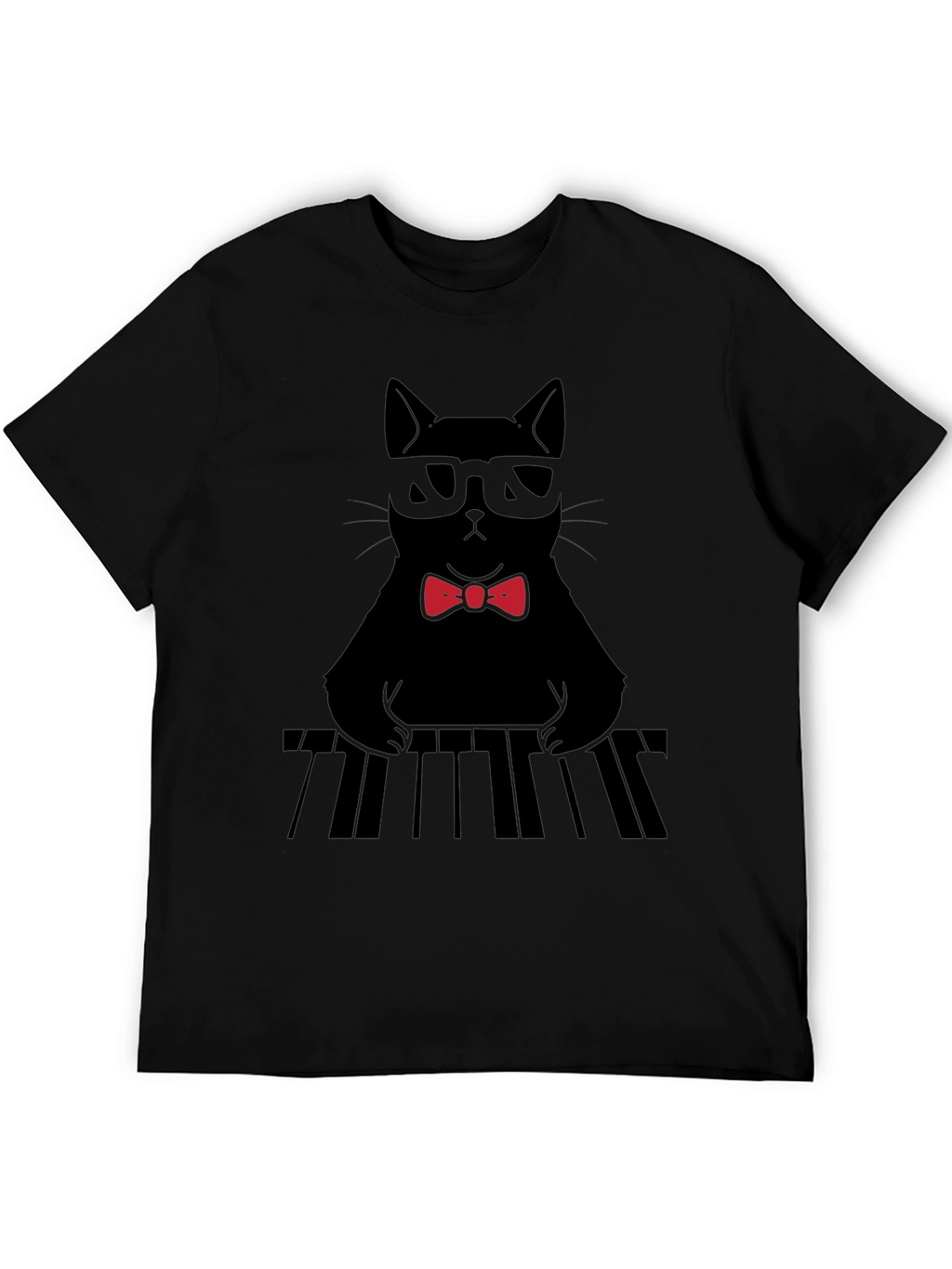 Cool Cat Musician T-Shirt