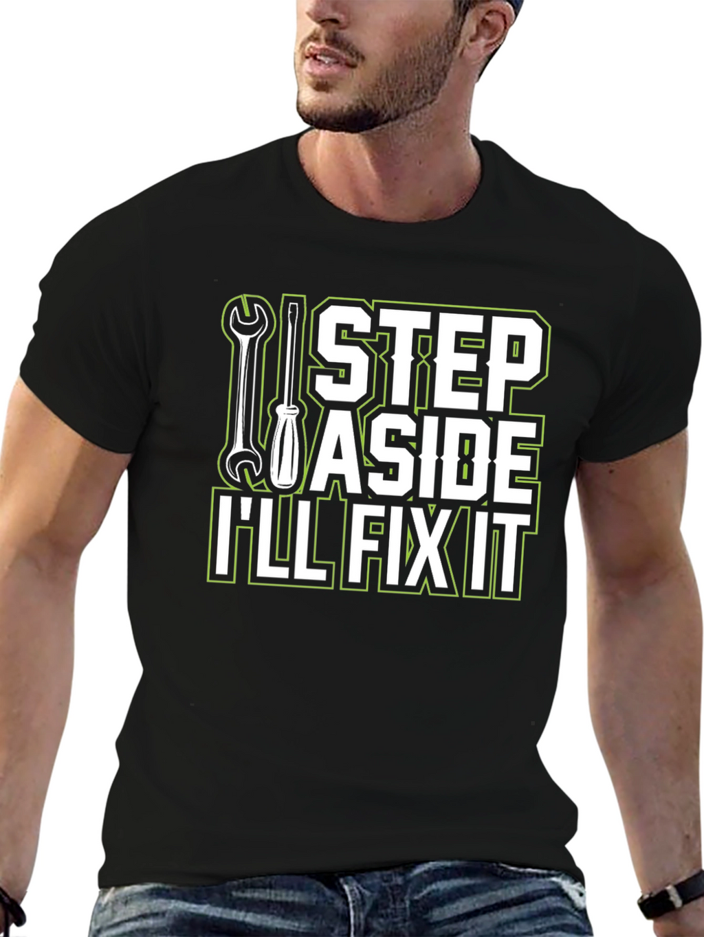 Ill Fix It T-Shirt - Step Aside Mechanic Tee