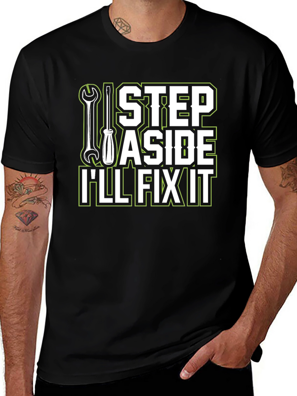 Ill Fix It T-Shirt - Step Aside Mechanic Tee