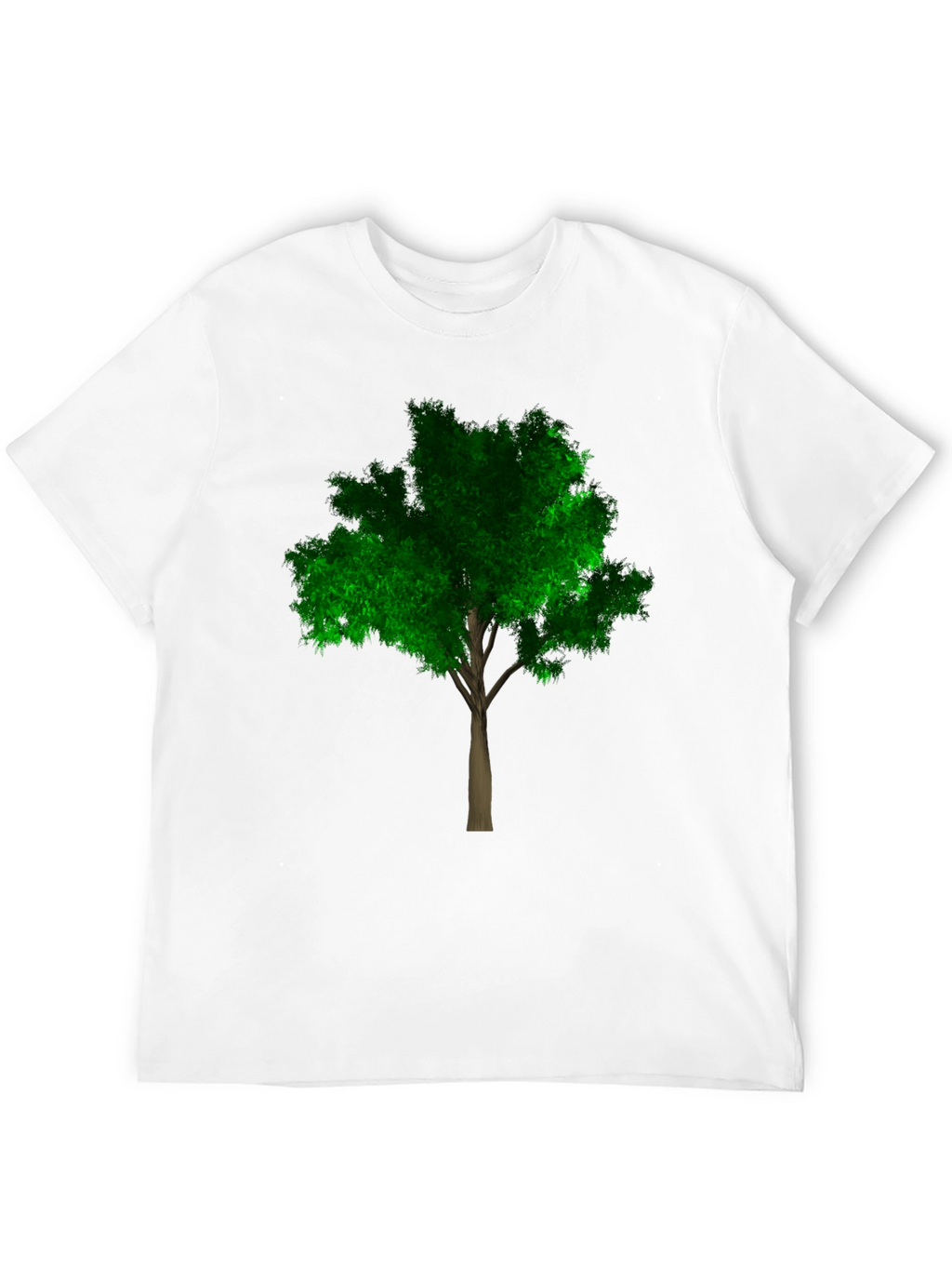Nature Lover Tree Graphic Black T-Shirt
