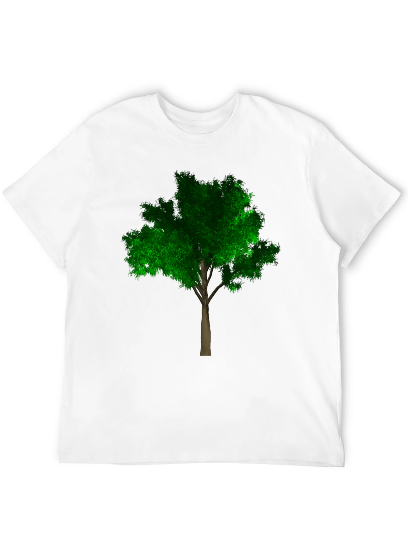 Nature Lover Tree Graphic Black T-Shirt