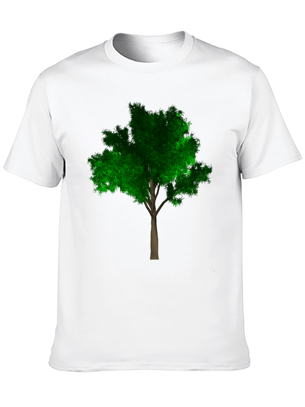 Nature Lover Tree Graphic Black T-Shirt