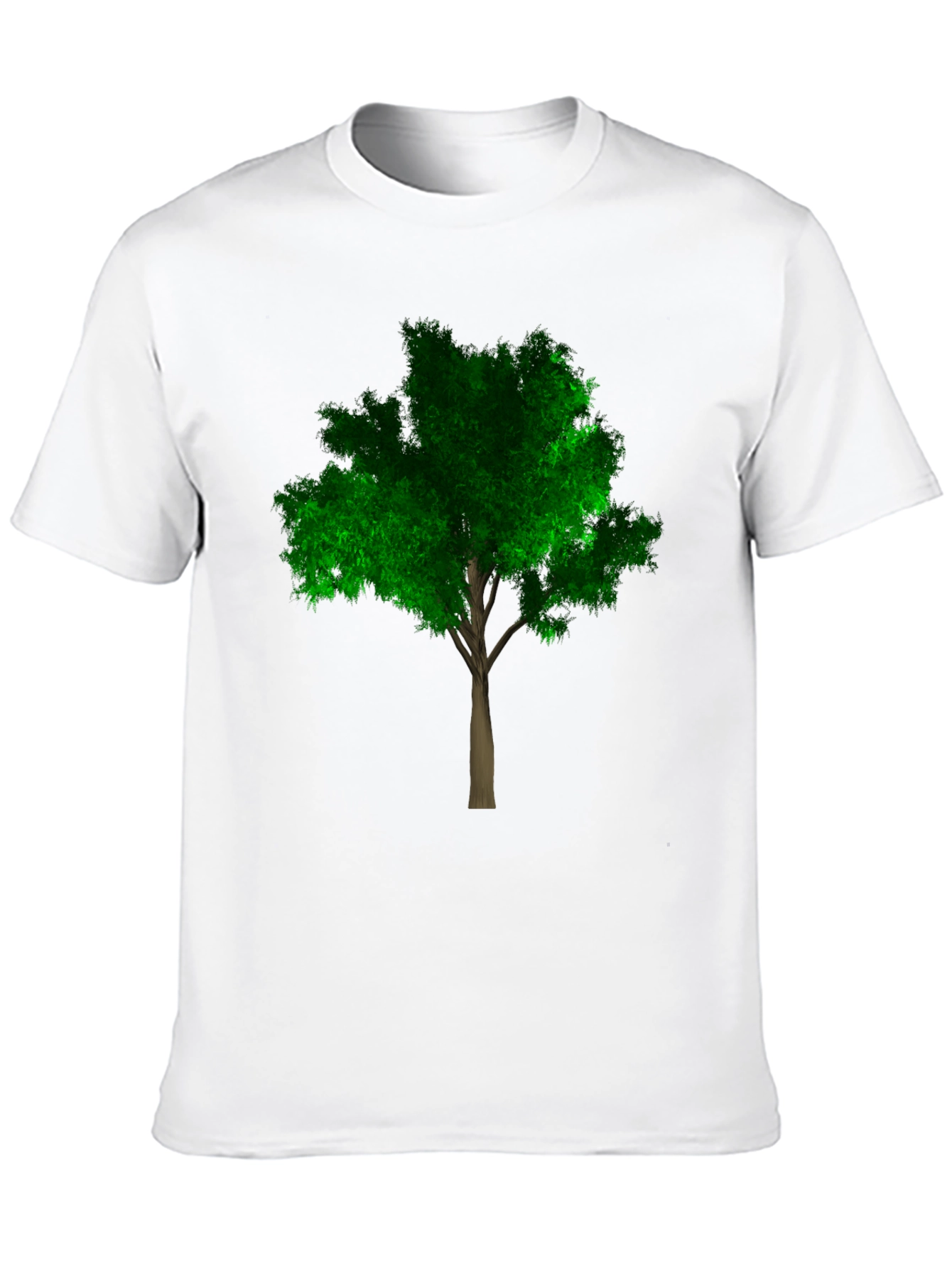 Nature Lover Tree Graphic Black T-Shirt