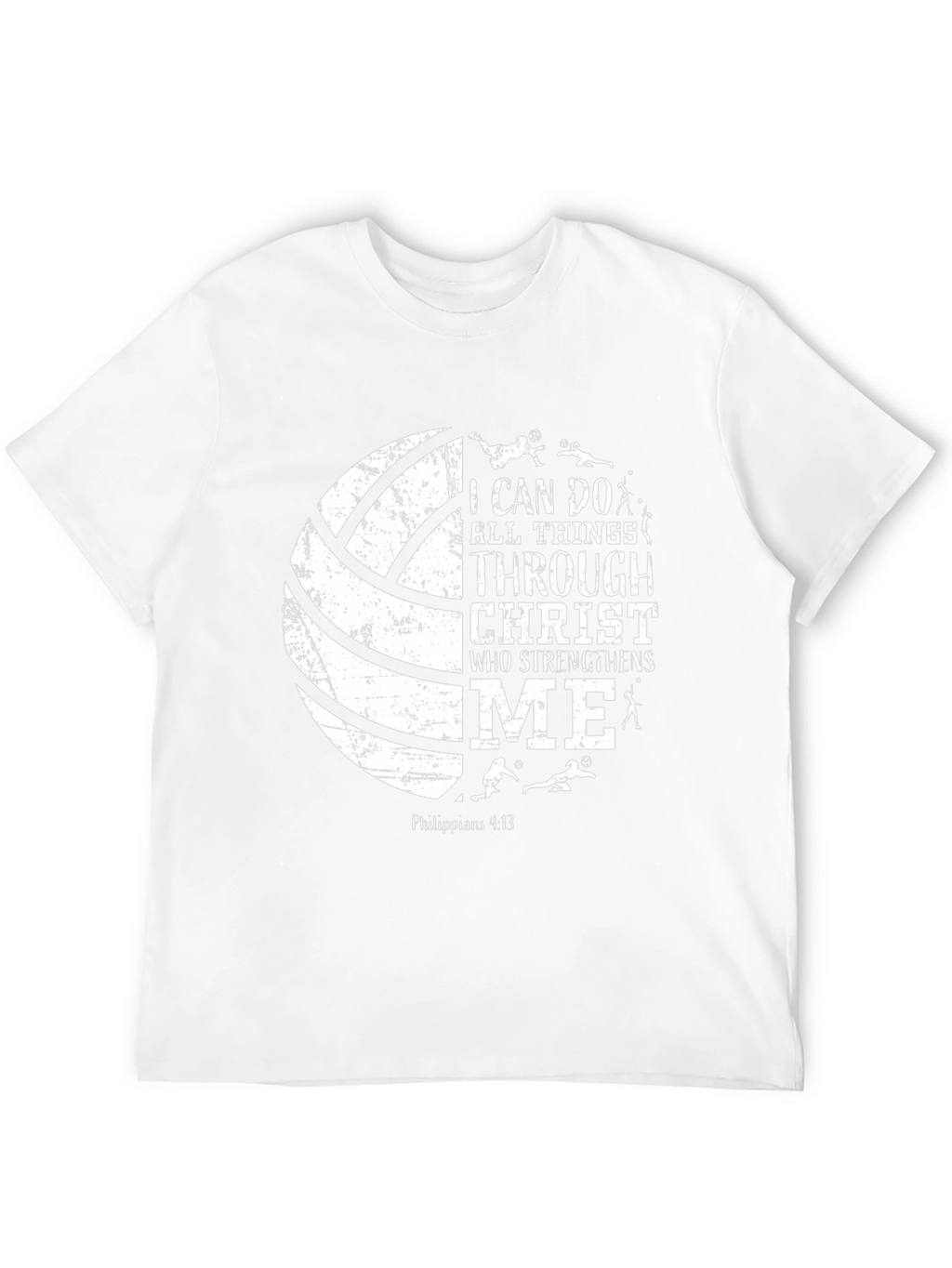 Christian Volleyball T-Shirt - I Can Do All Things