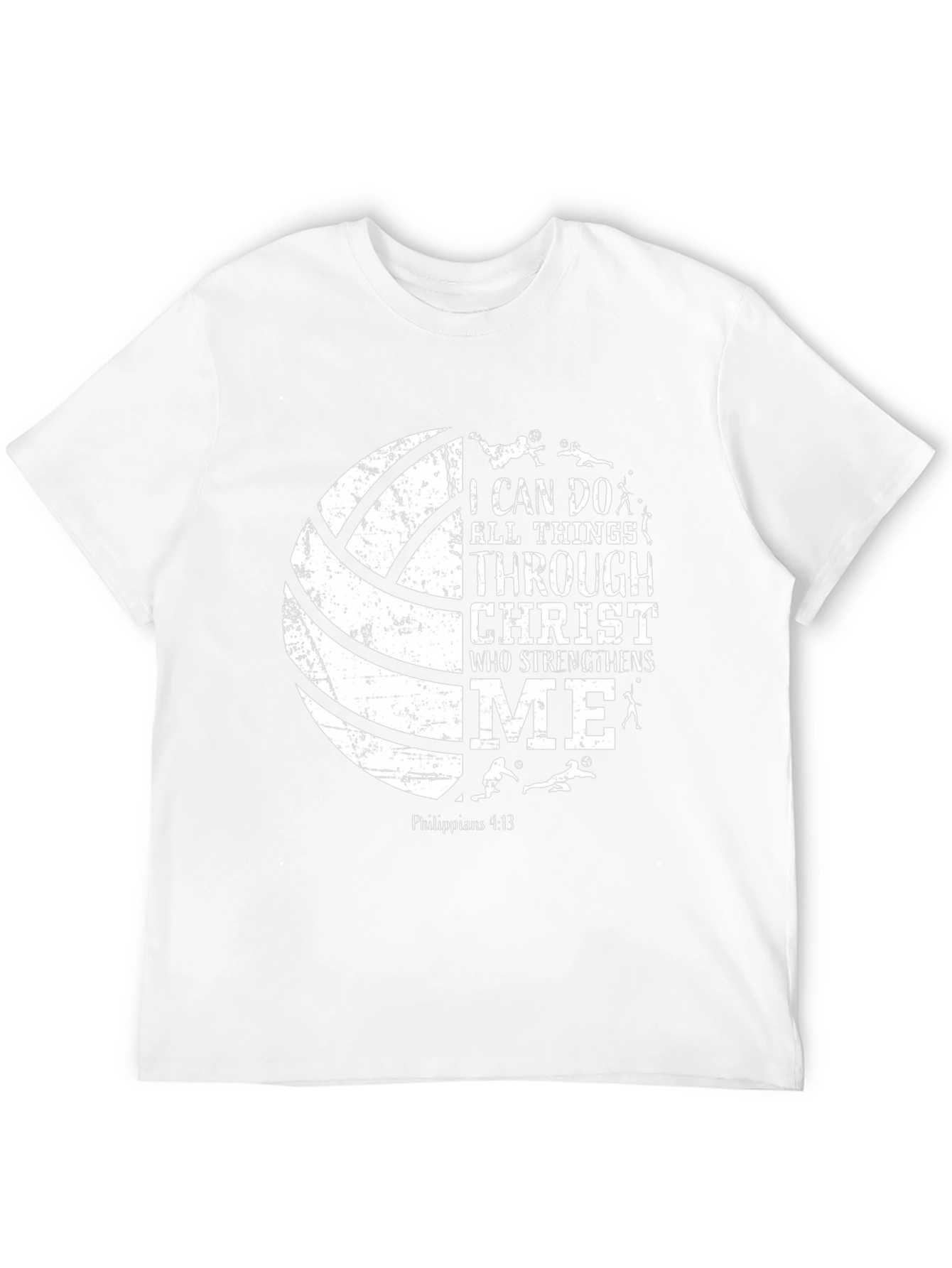 Christian Volleyball T-Shirt - I Can Do All Things