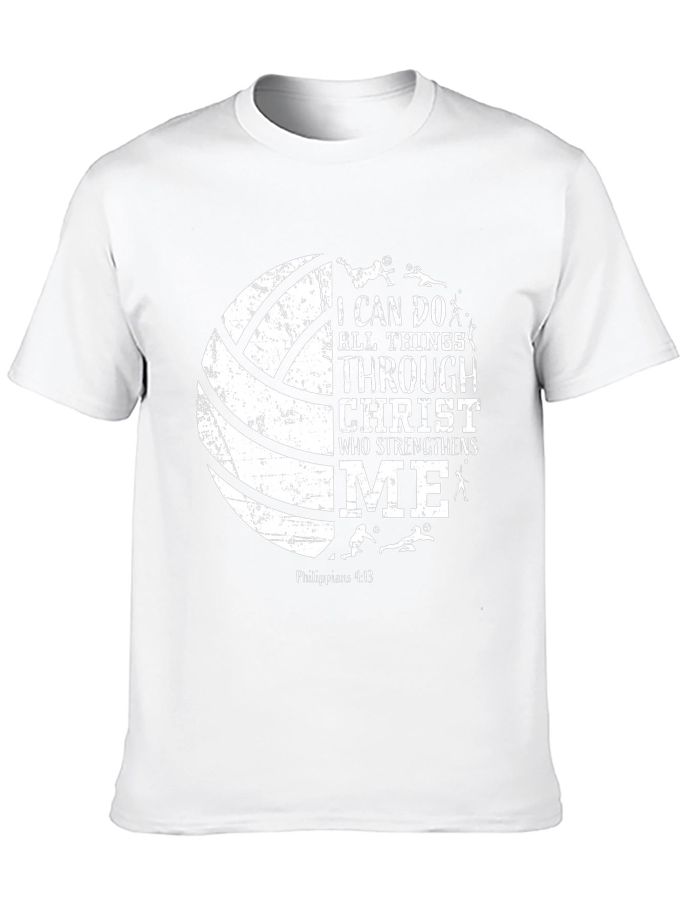 Christian Volleyball T-Shirt - I Can Do All Things
