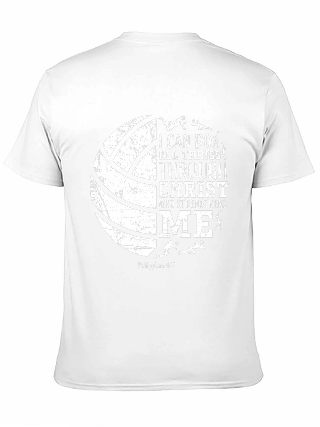 Christian Volleyball T-Shirt - I Can Do All Things