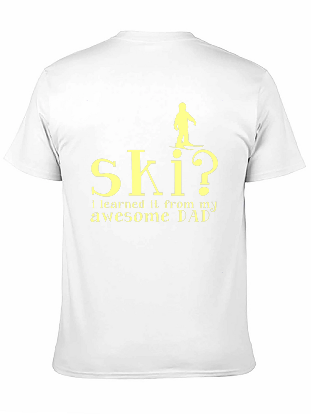 Skiing Dad T-Shirt - Awesome Gift!