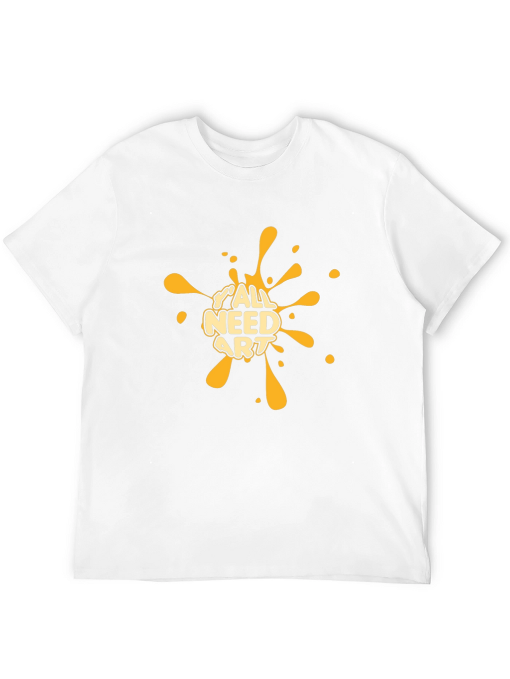 Yall Need Art T-Shirt - Black Graphic Tee