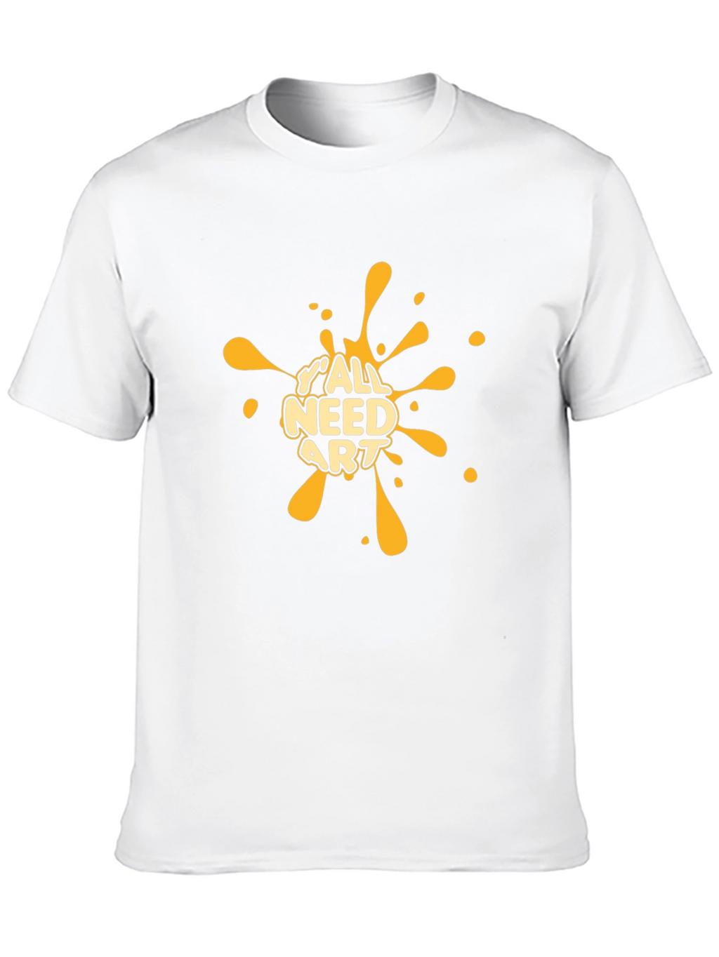 Yall Need Art T-Shirt - Black Graphic Tee