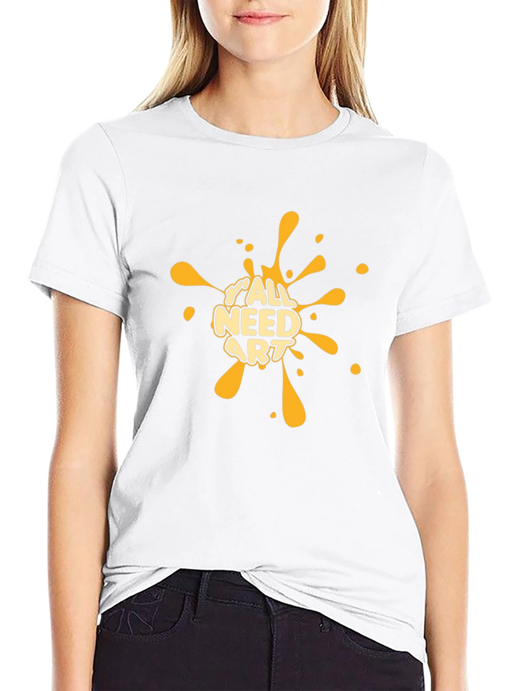 Yall Need Art T-Shirt - Black Graphic Tee