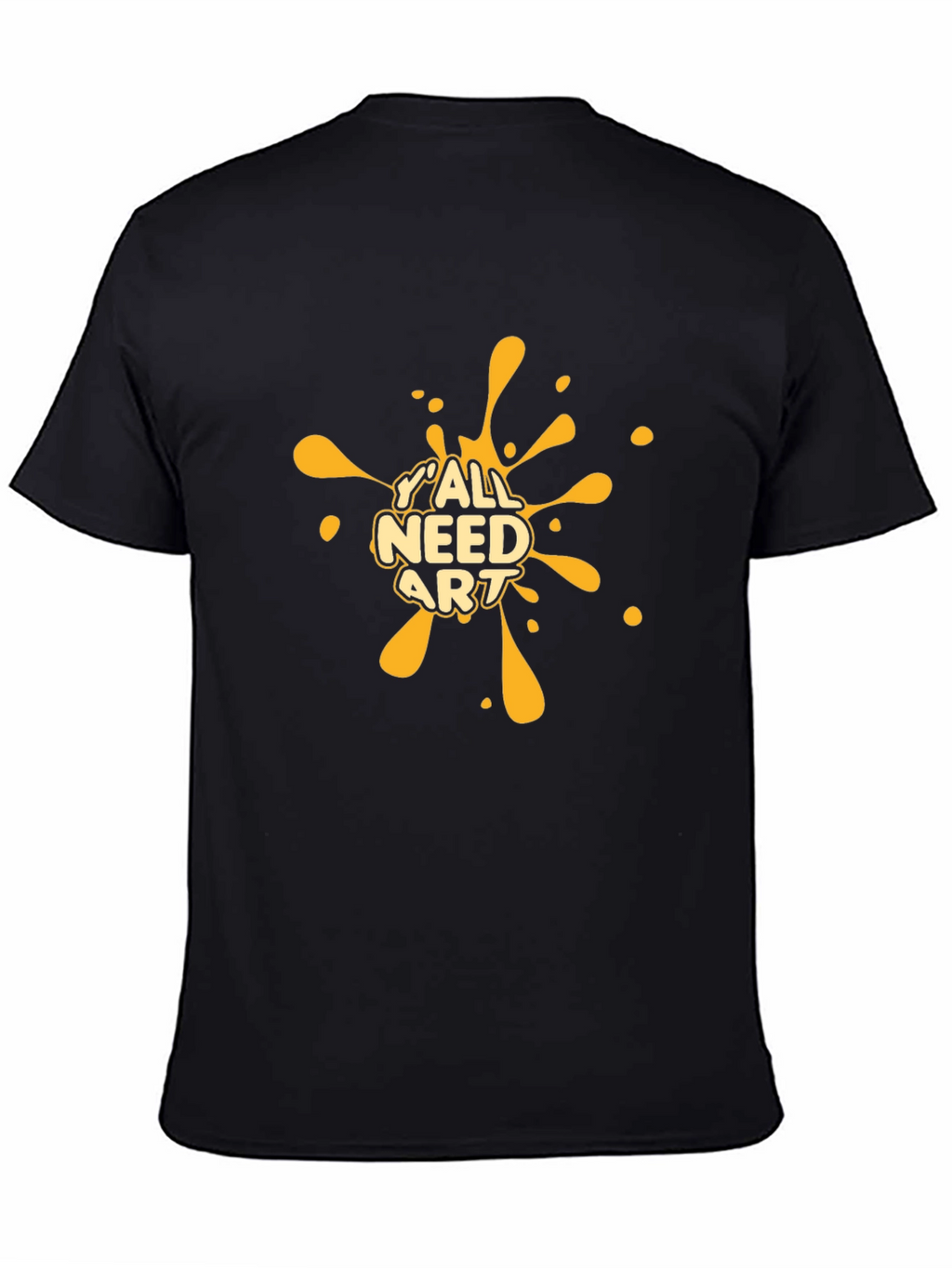 Yall Need Art T-Shirt - Black Graphic Tee