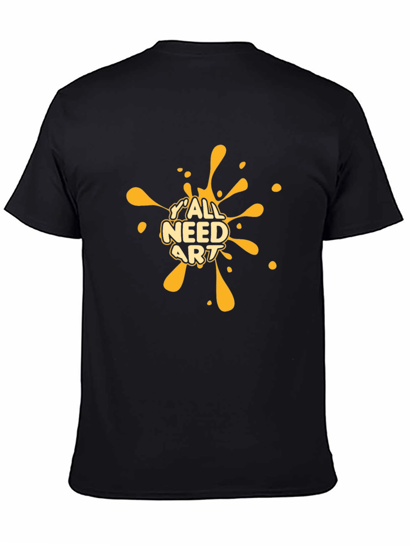 Yall Need Art T-Shirt - Black Graphic Tee