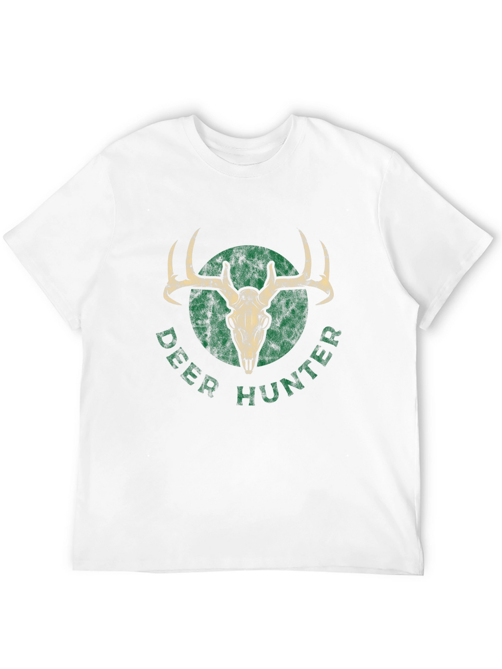 Deer Hunter Graphic T-Shirt - Black