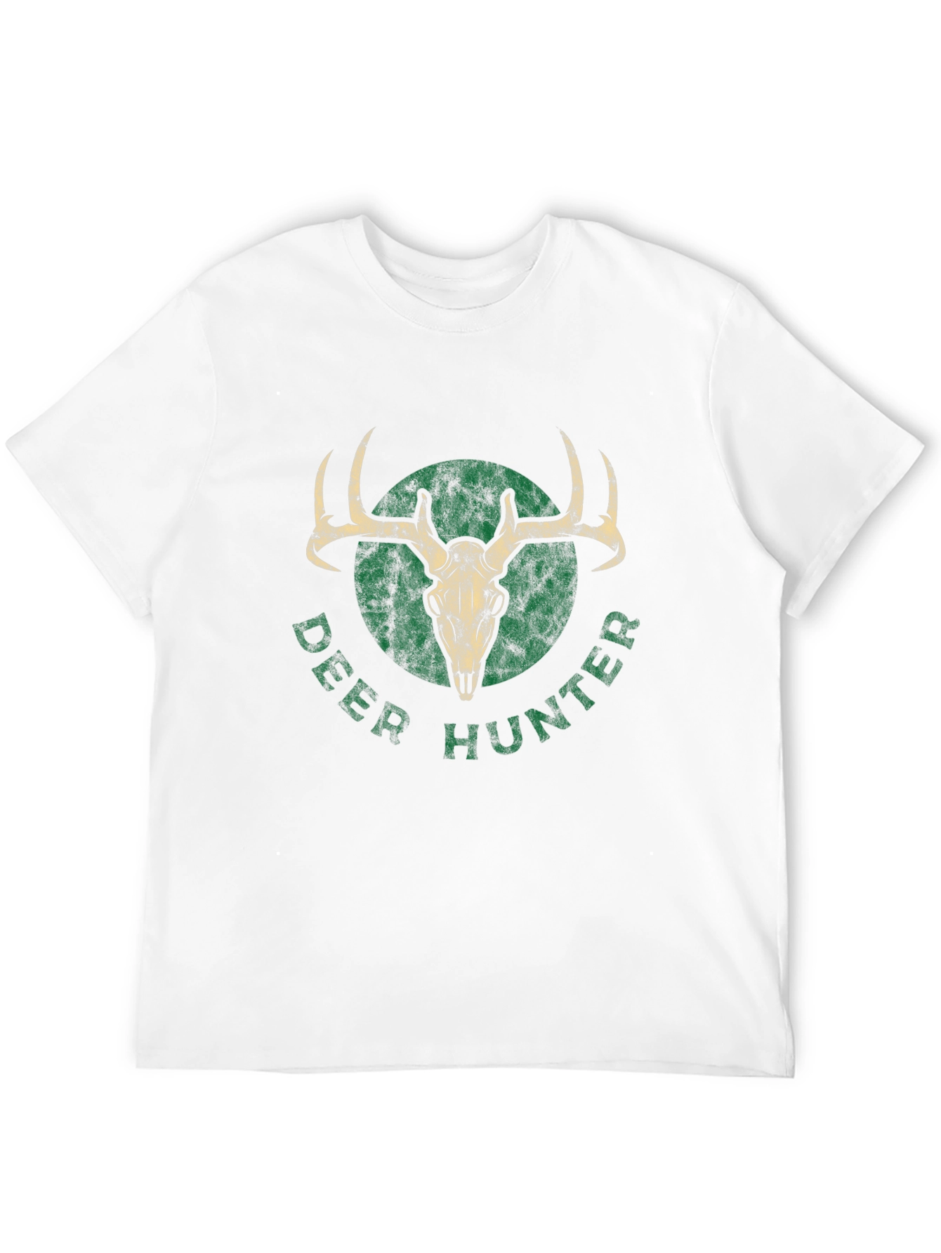Deer Hunter Graphic T-Shirt - Black