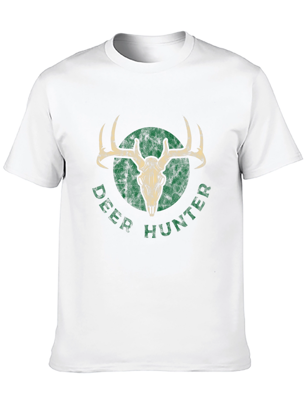Deer Hunter Graphic T-Shirt - Black