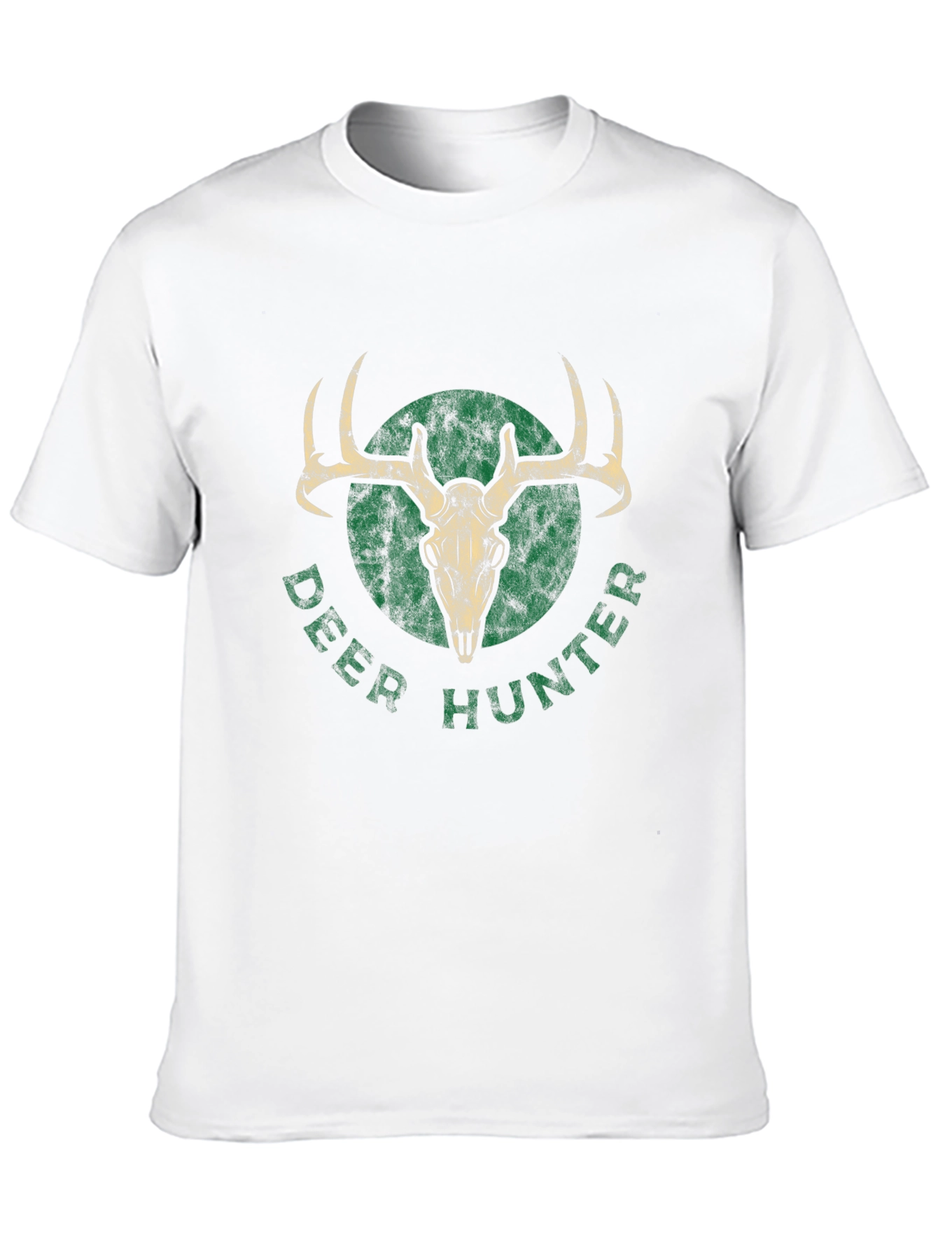 Deer Hunter Graphic T-Shirt - Black