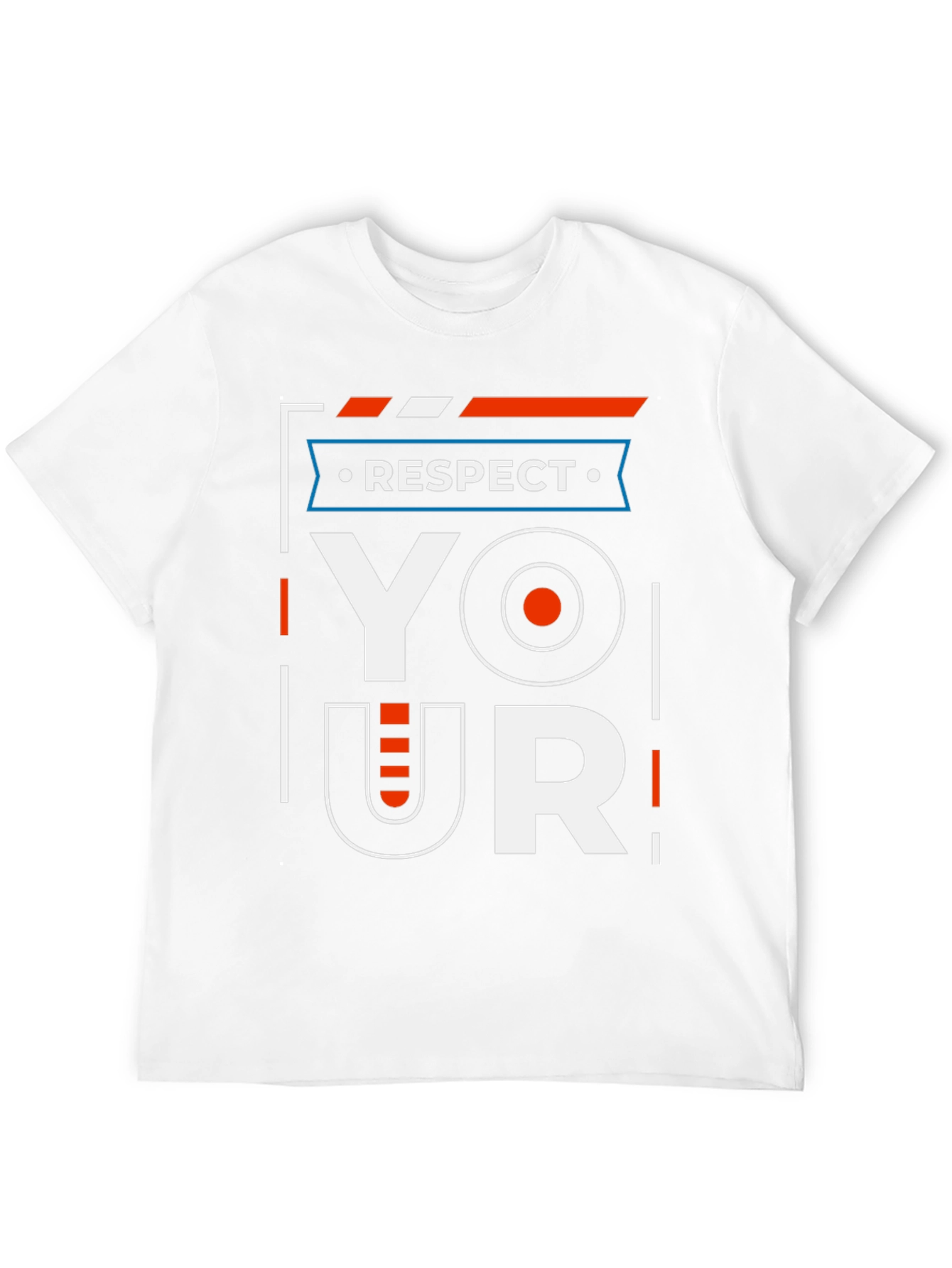 Respect Graphic Print T-Shirt