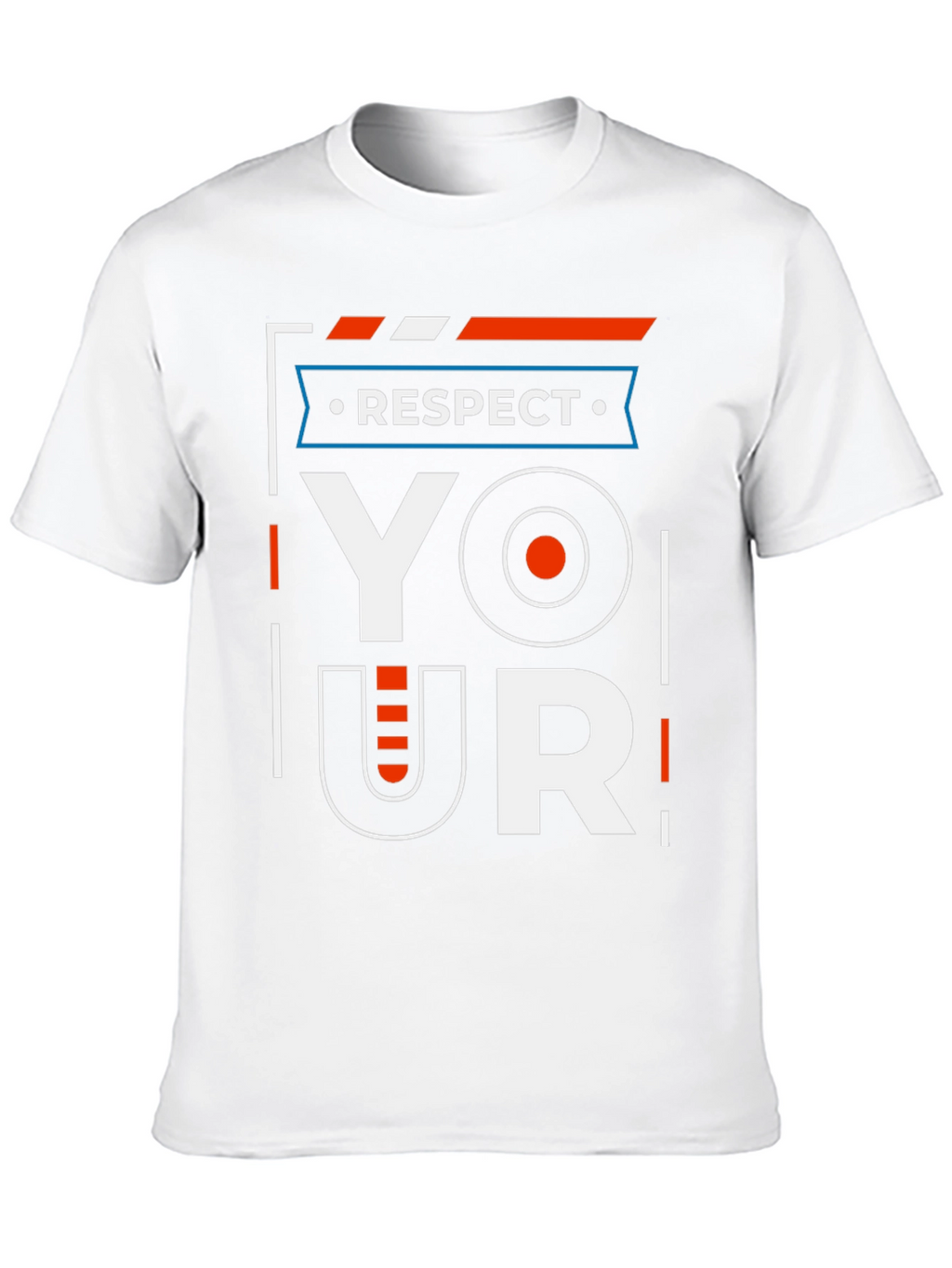 Respect Graphic Print T-Shirt