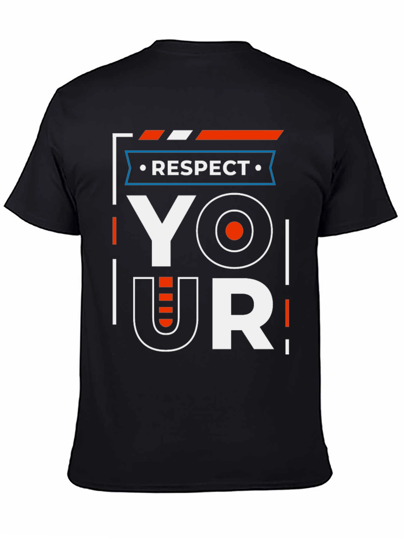 Respect Graphic Print T-Shirt