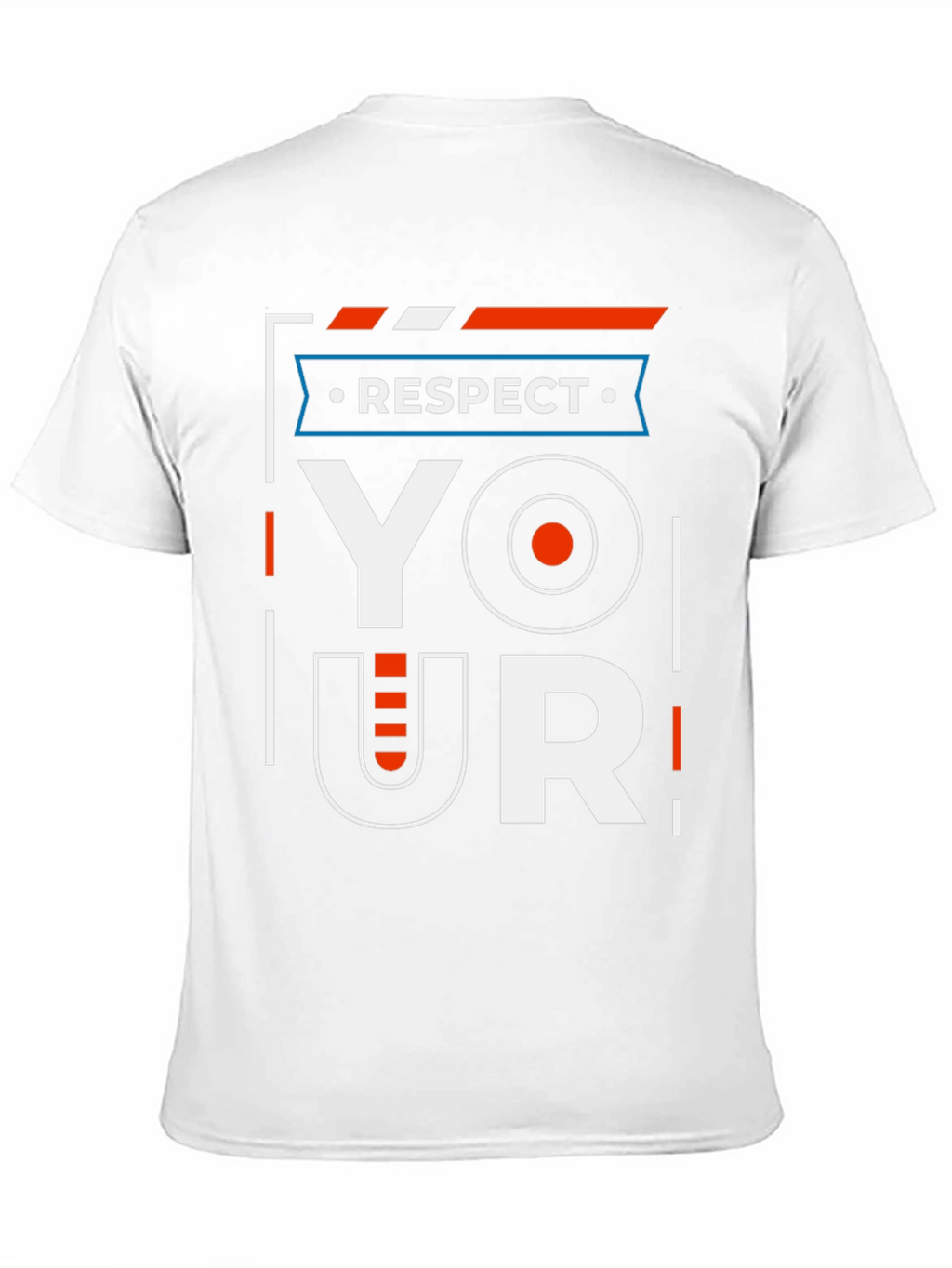 Respect Graphic Print T-Shirt