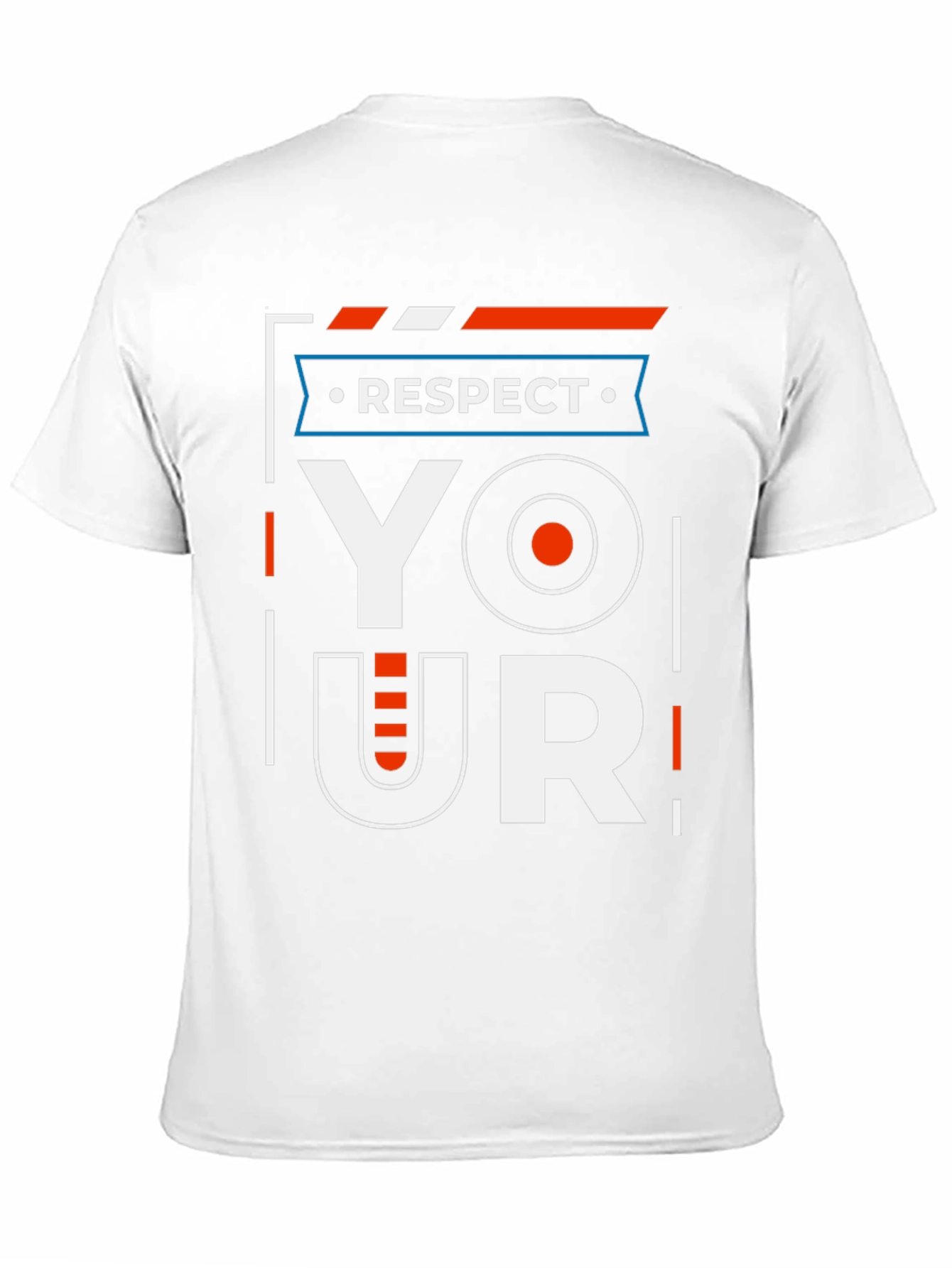 Respect Graphic Print T-Shirt