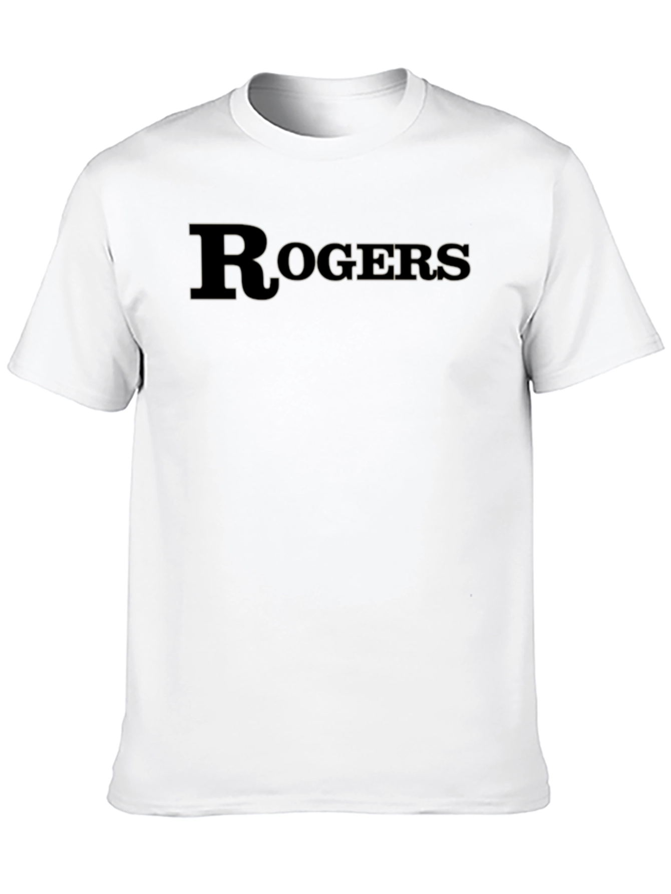 Rogers Black T-Shirt - Classic and Comfortable