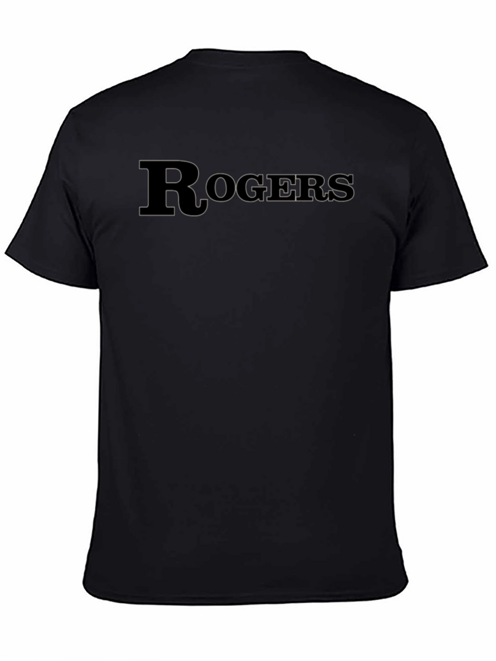 Rogers Black T-Shirt - Classic and Comfortable