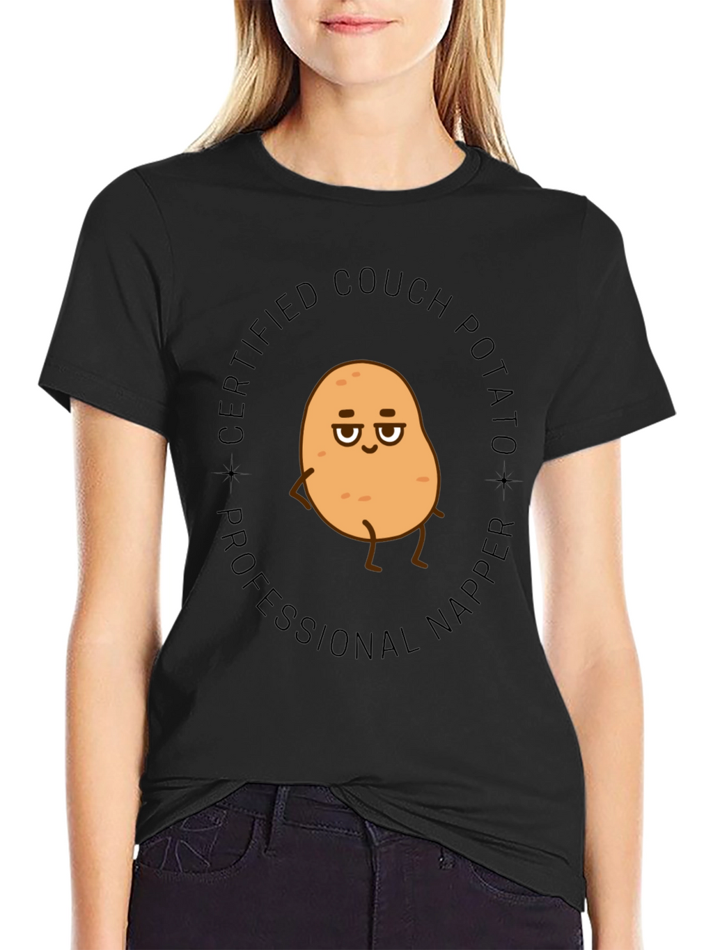 Couch Potato Napper Graphic Tee