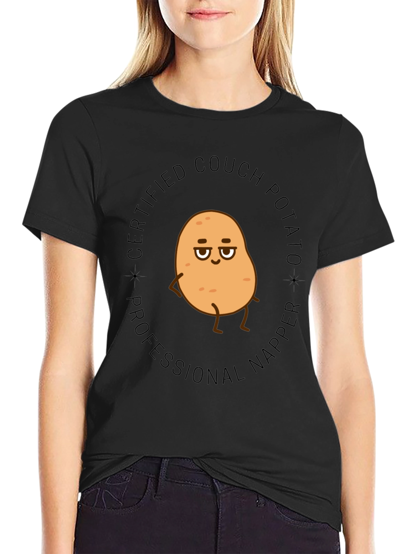 Couch Potato Napper Graphic Tee
