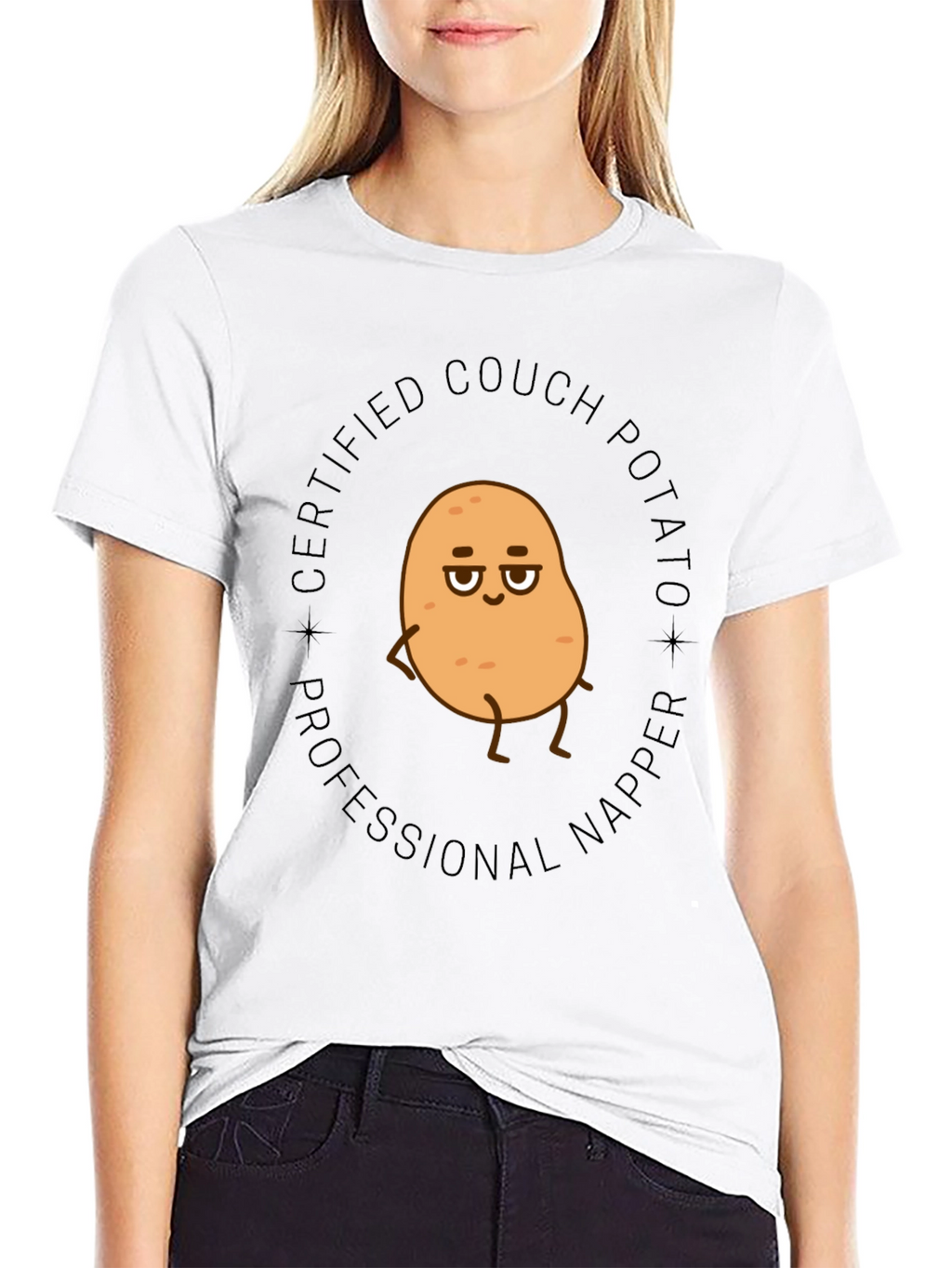 Couch Potato Napper Graphic Tee