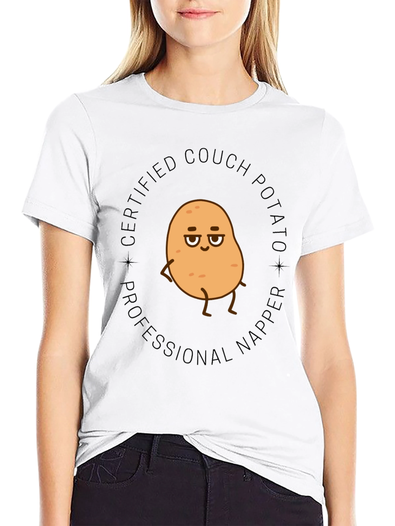 Couch Potato Napper Graphic Tee
