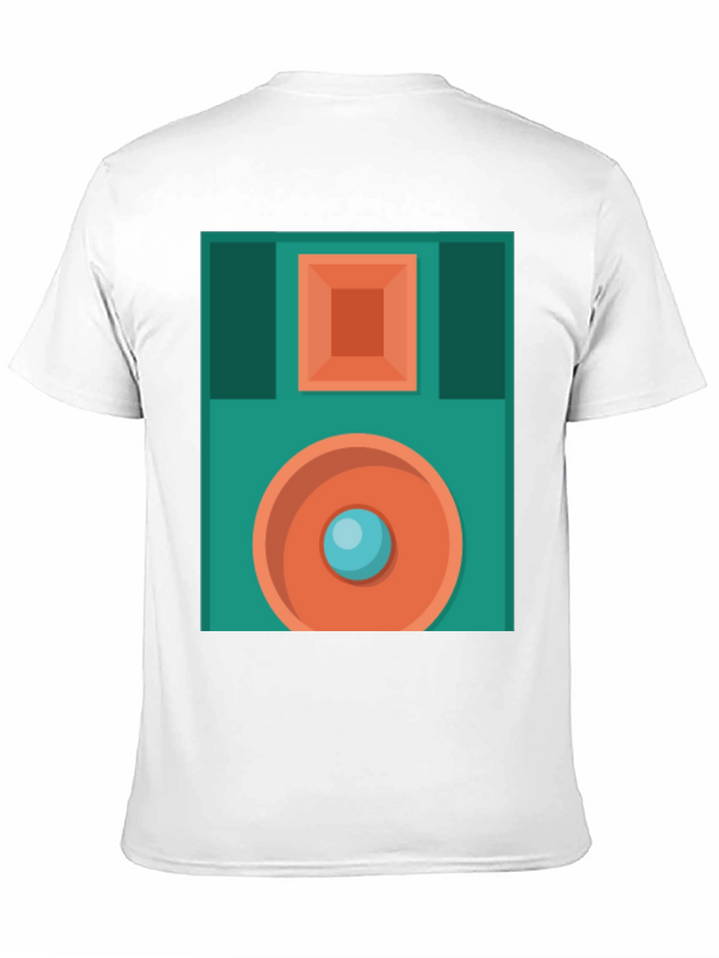 Retro Floppy Disk Graphic T-Shirt - Black