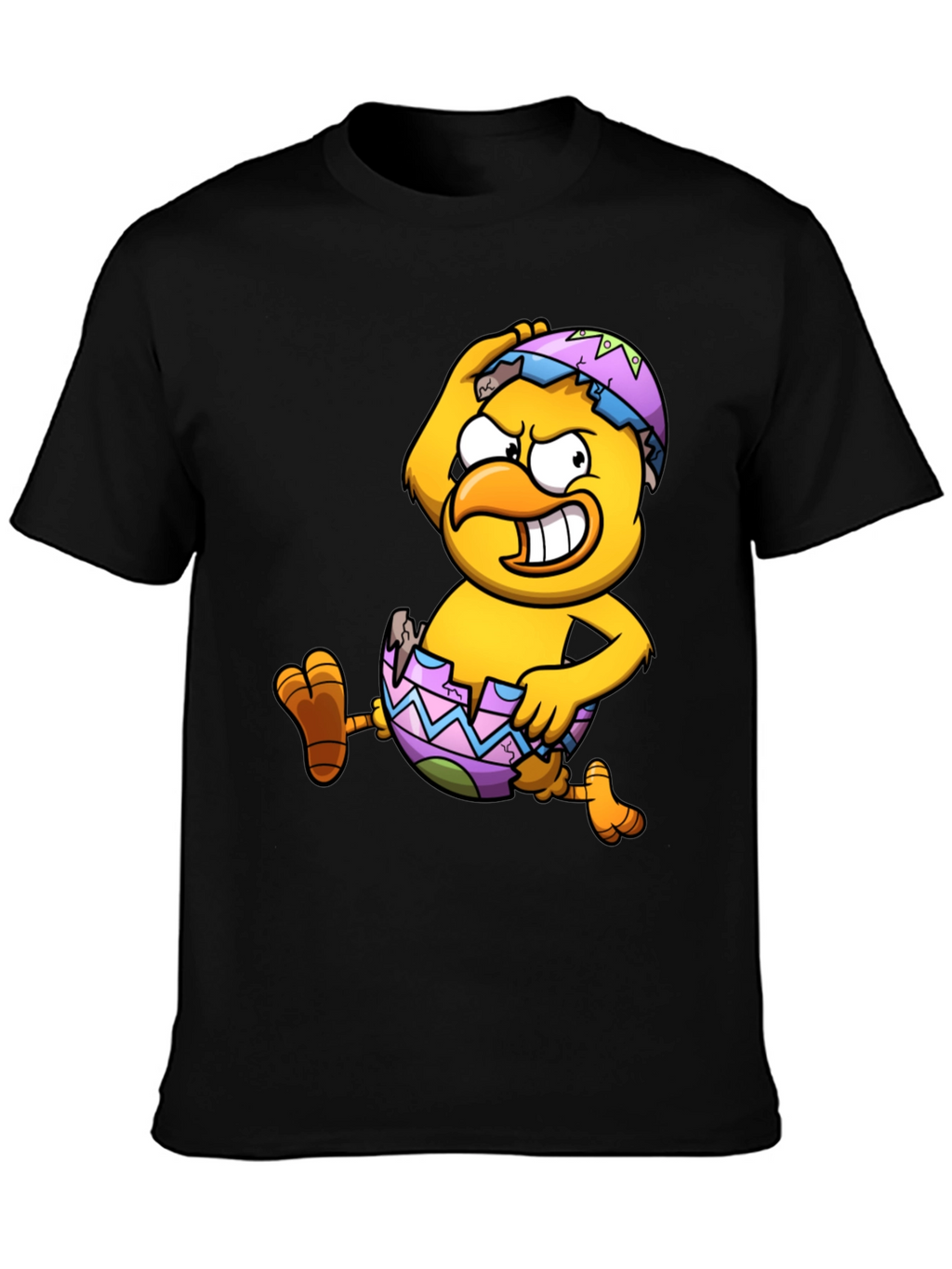 Funny Chick Cracking Egg T-Shirt