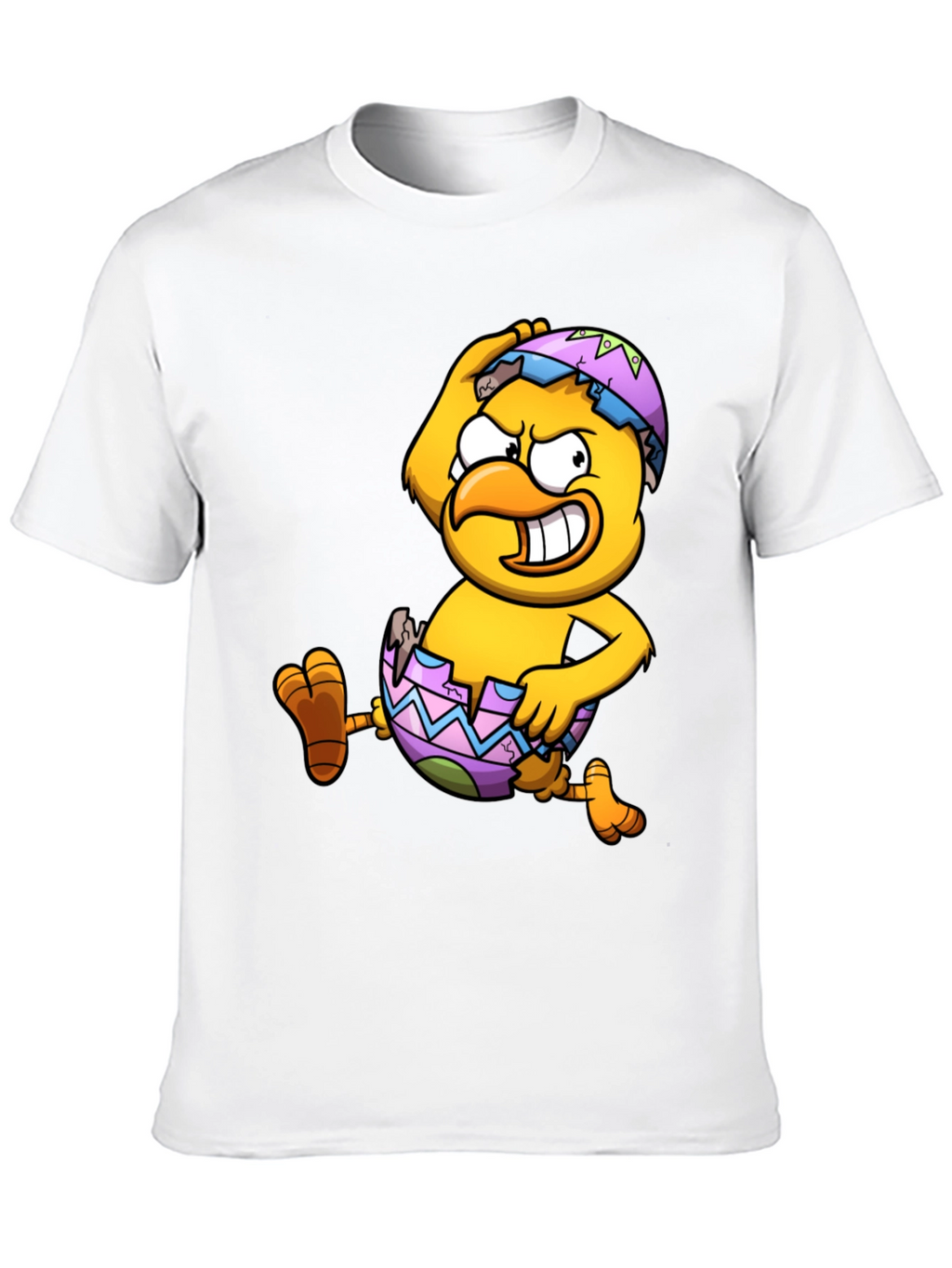 Funny Chick Cracking Egg T-Shirt